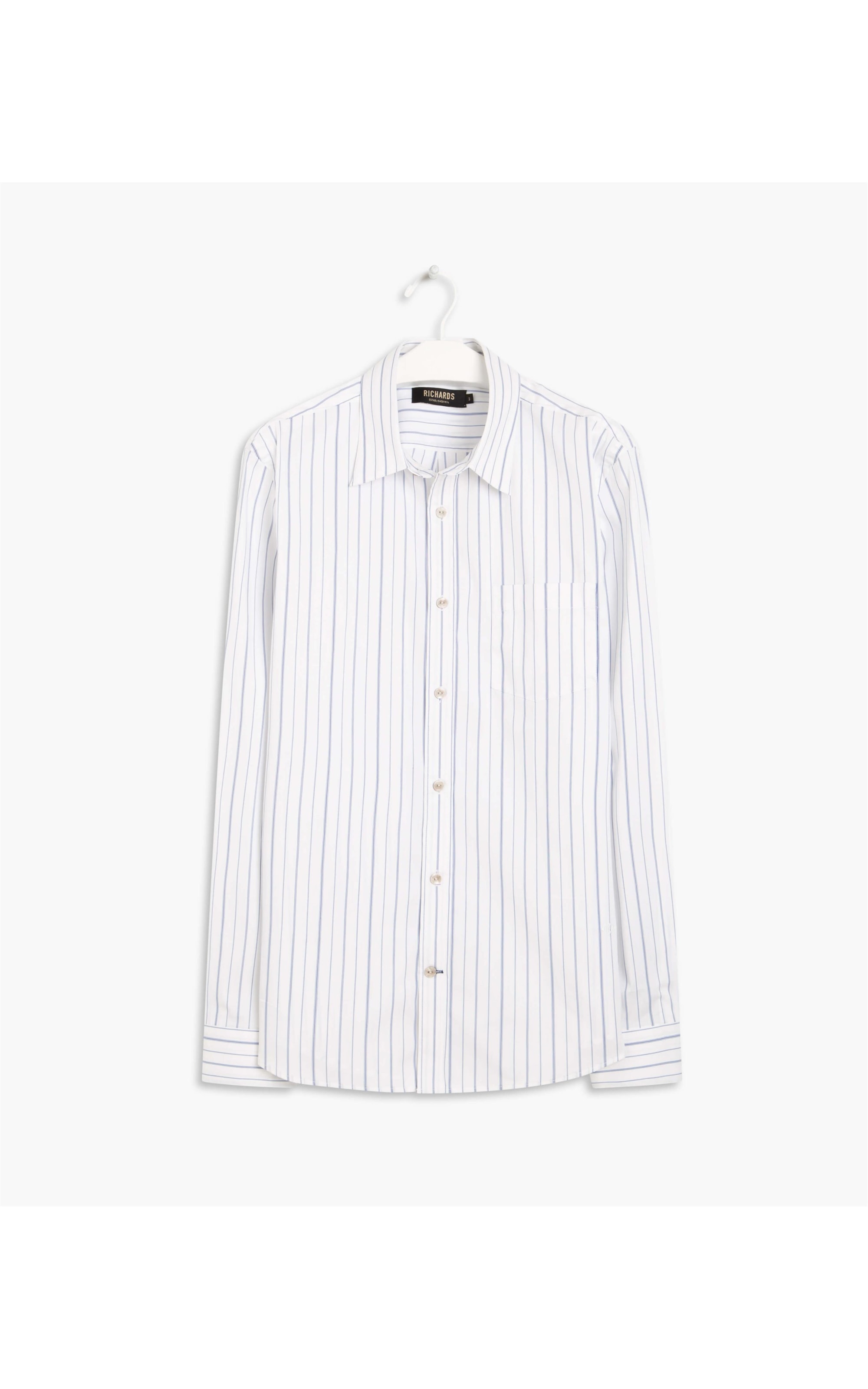 Camisa Torben Listrada Azul Bic