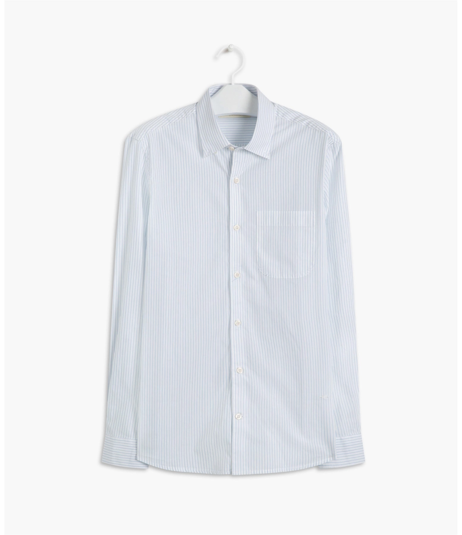 Camisa Tr Scot Listrada Ml Azul Bic