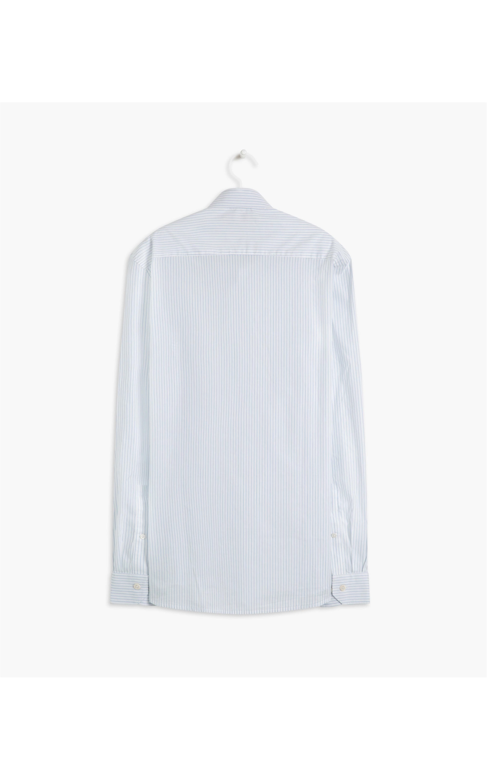 Camisa Tr Scot Listrada Ml Azul Bic