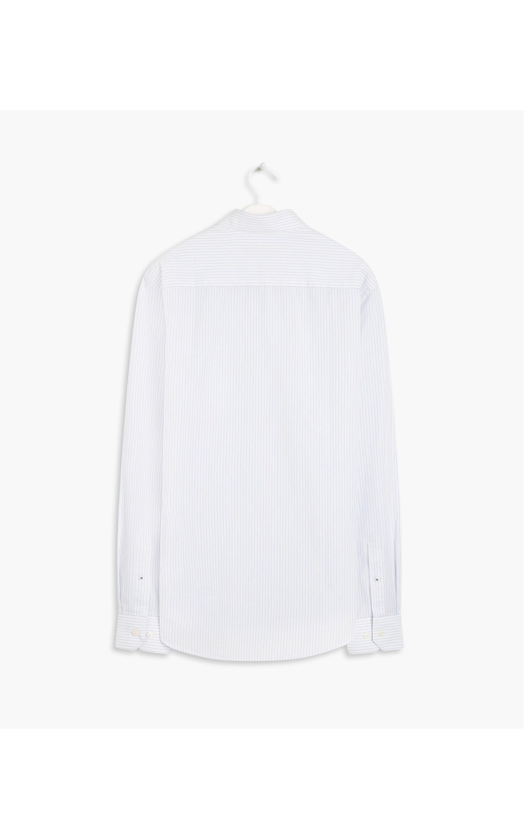 Camisa Tr Scot Listrada Ml Azul Marinho