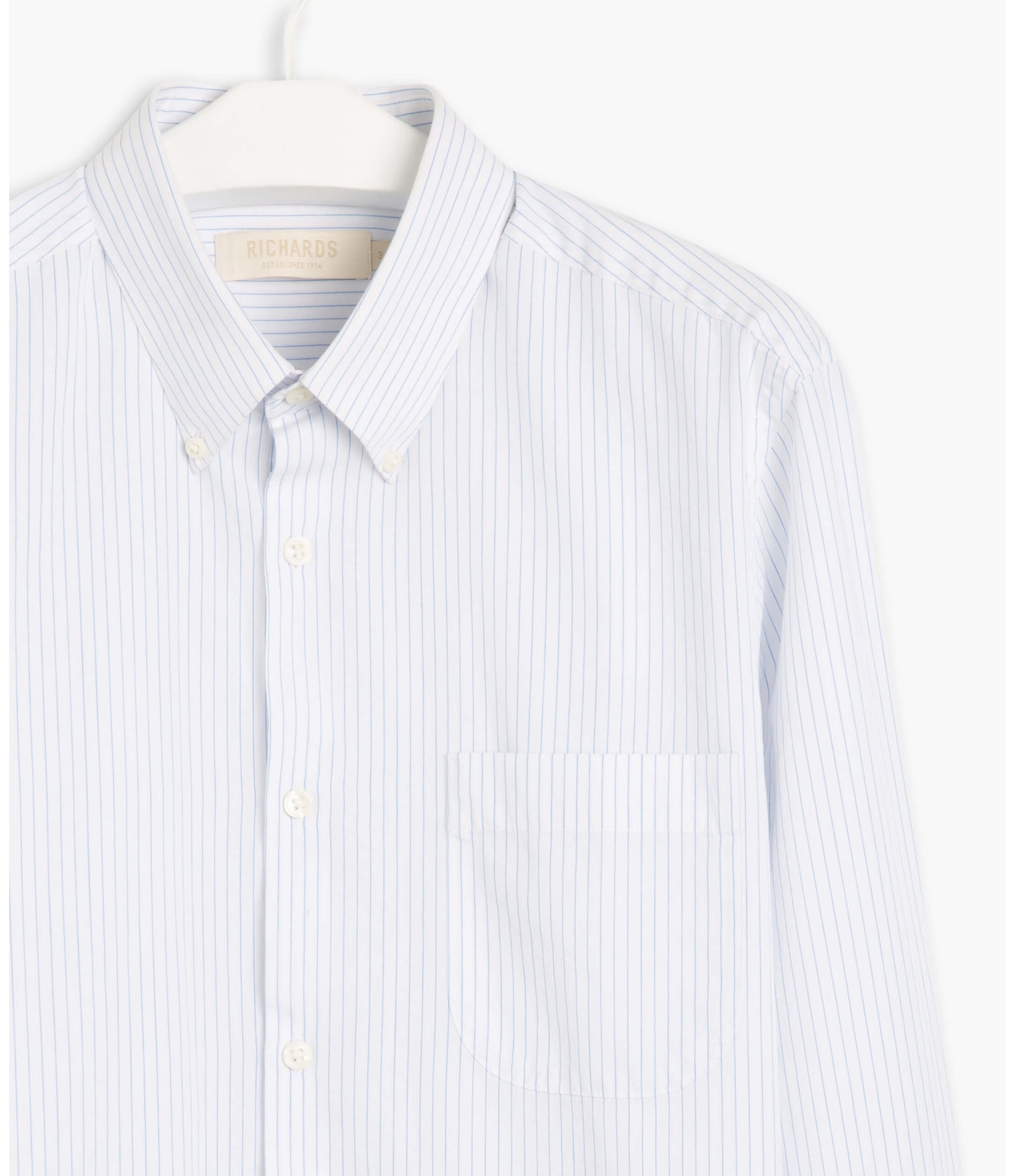 Camisa Tr Scot Listrada Ml Azul Marinho