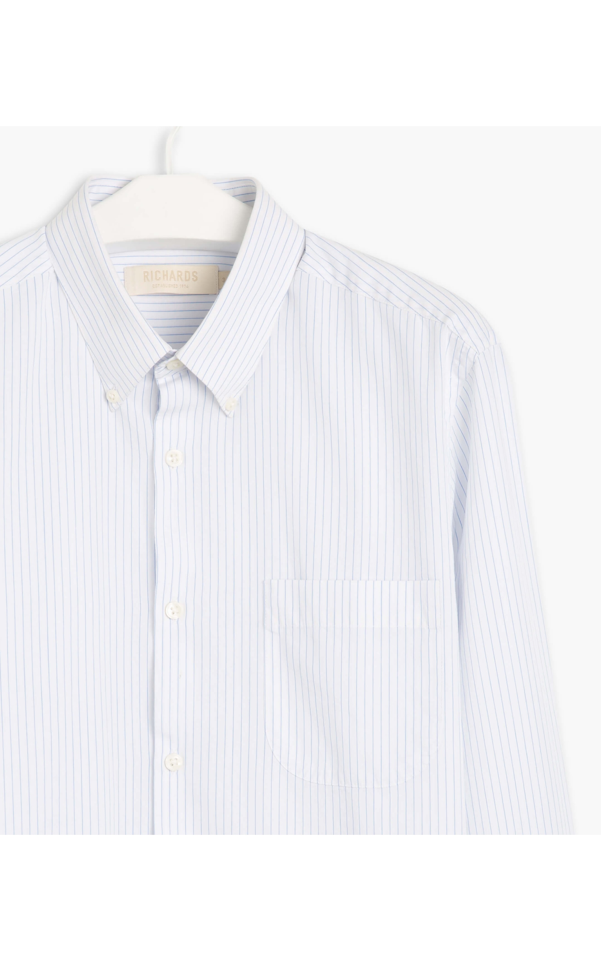 Camisa Tr Scot Listrada Ml Azul Marinho