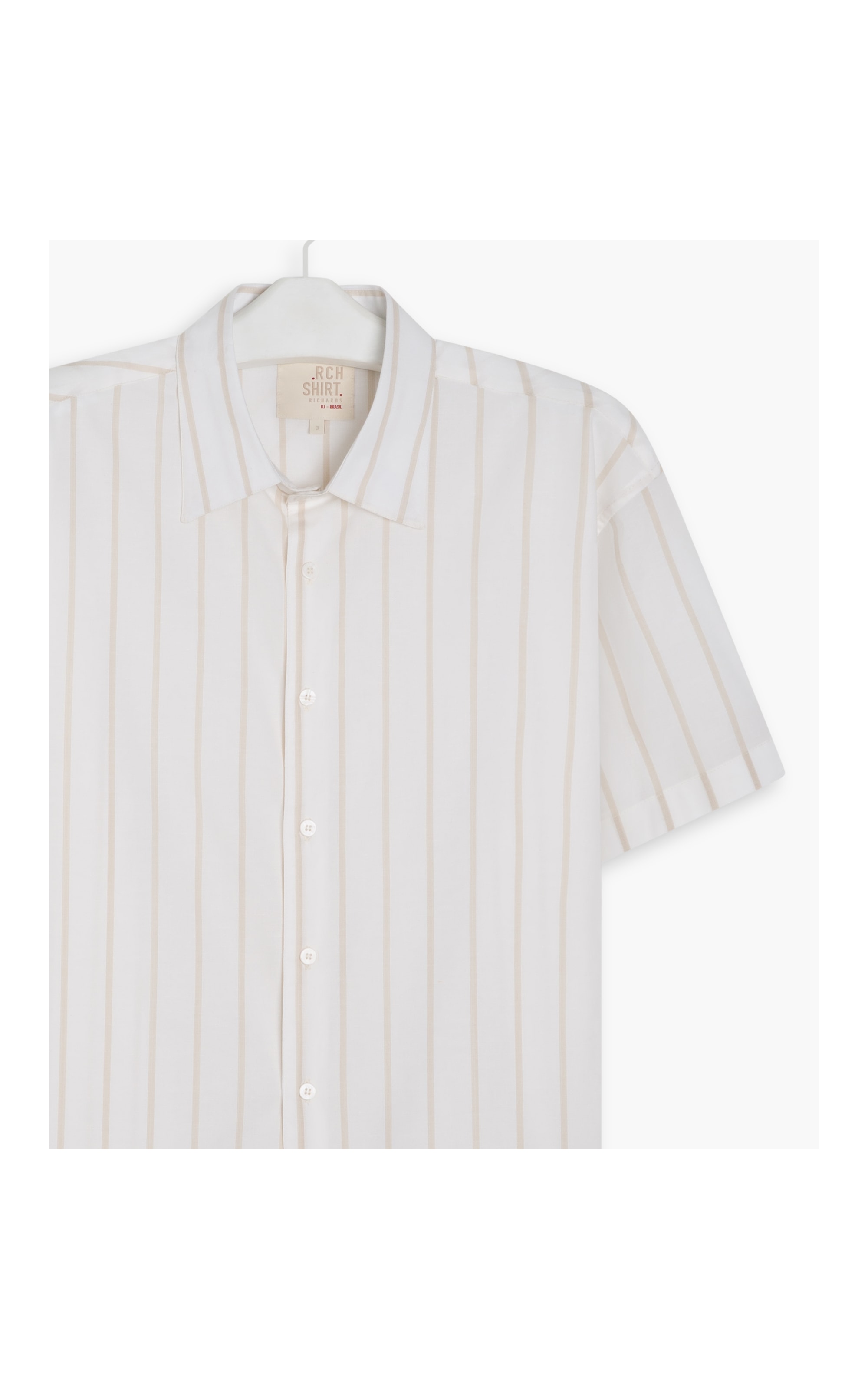 Camisa Traveller Alinhoerto Mc Bege
