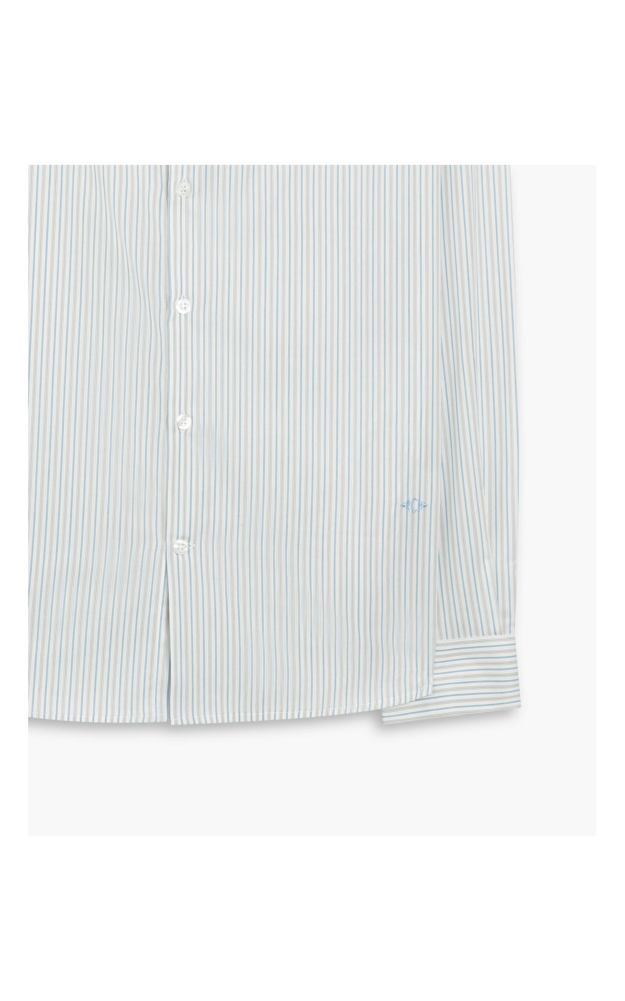 Camisa Traveller Antonio Listrada Ml Azul Claro