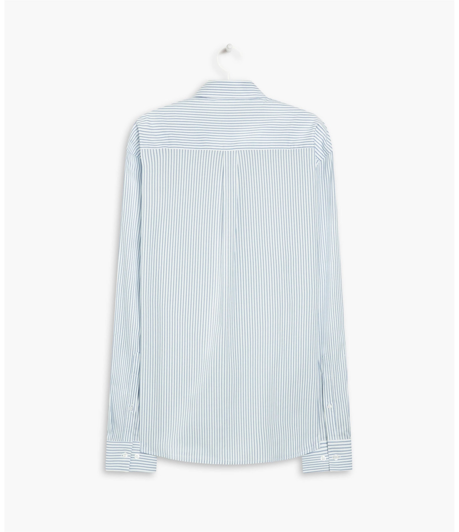 Camisa Traveller Bruno Listrada Ml Azul Claro
