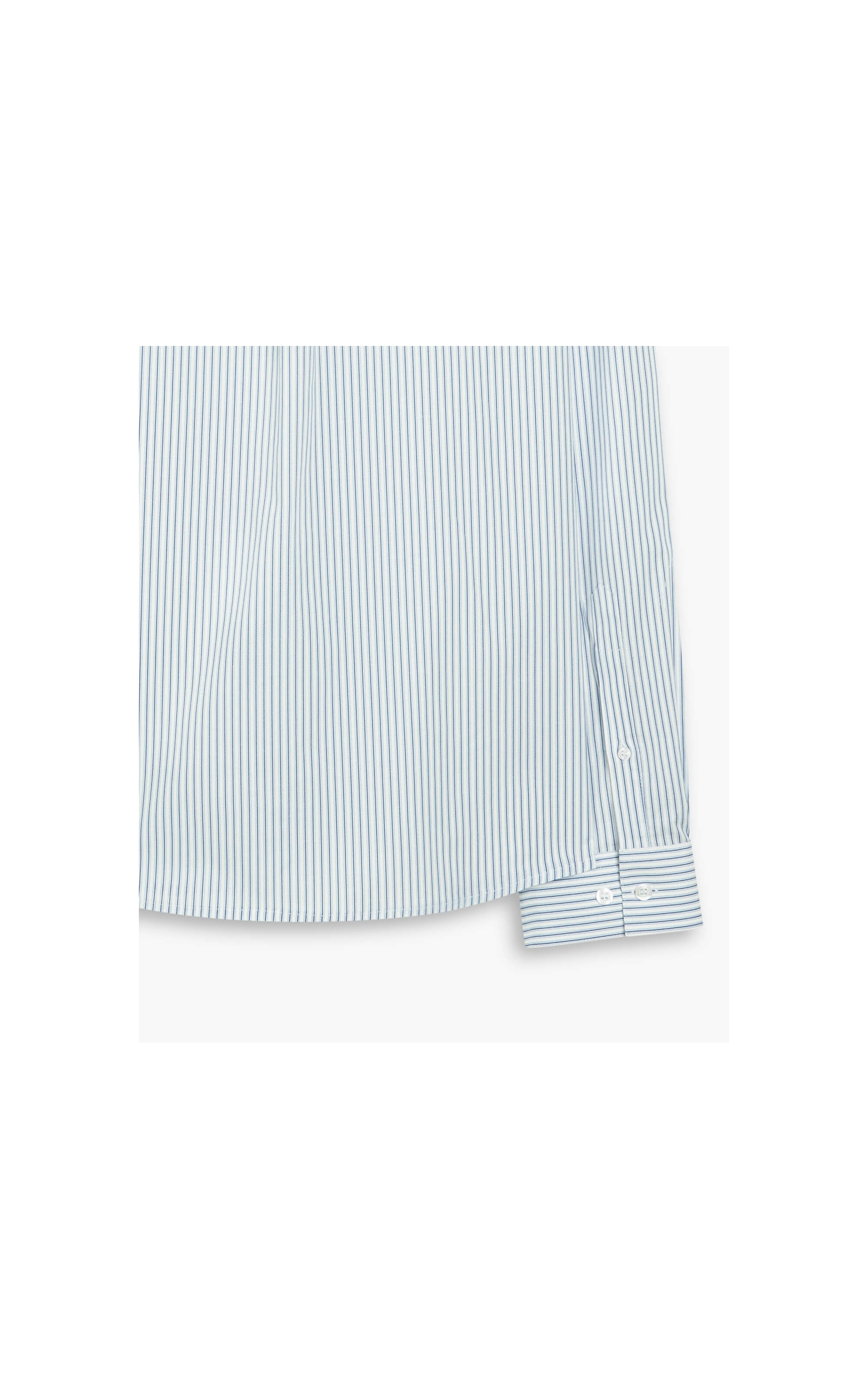 Camisa Traveller Bruno Listrada Ml Azul Claro