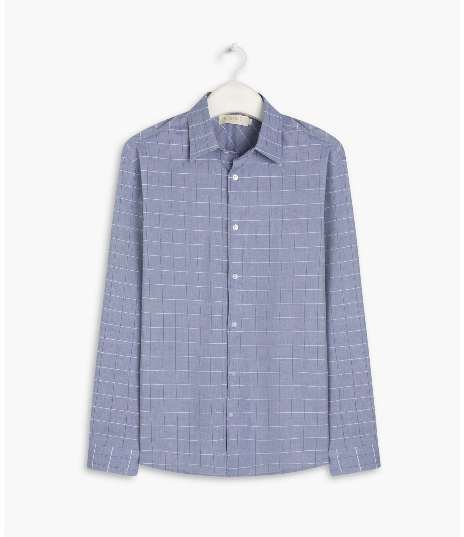Camisa Traveller Jeferson Ml Azul Claro