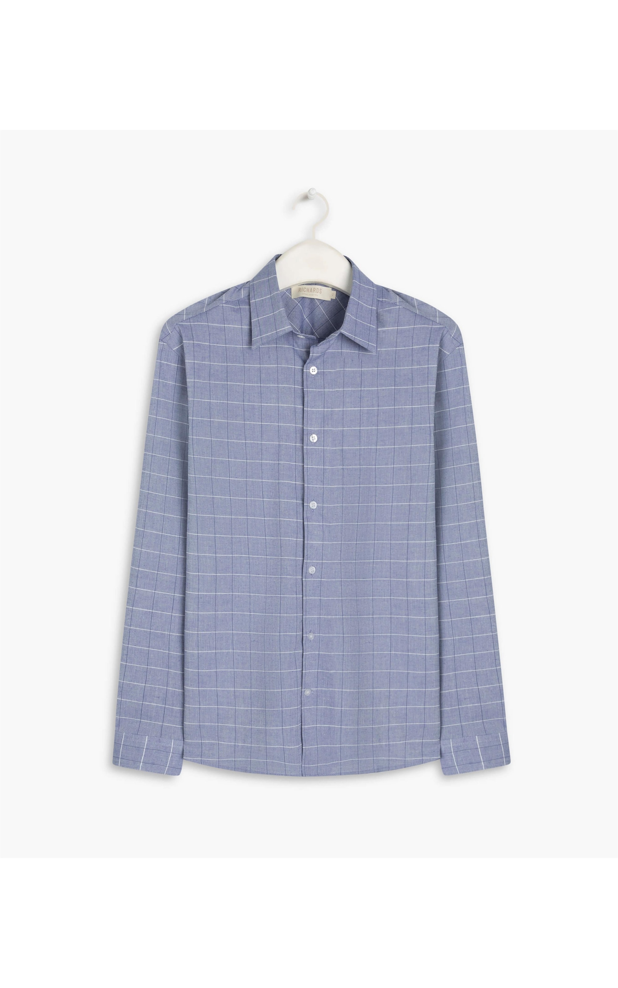 Camisa Traveller Jeferson Ml Azul Claro