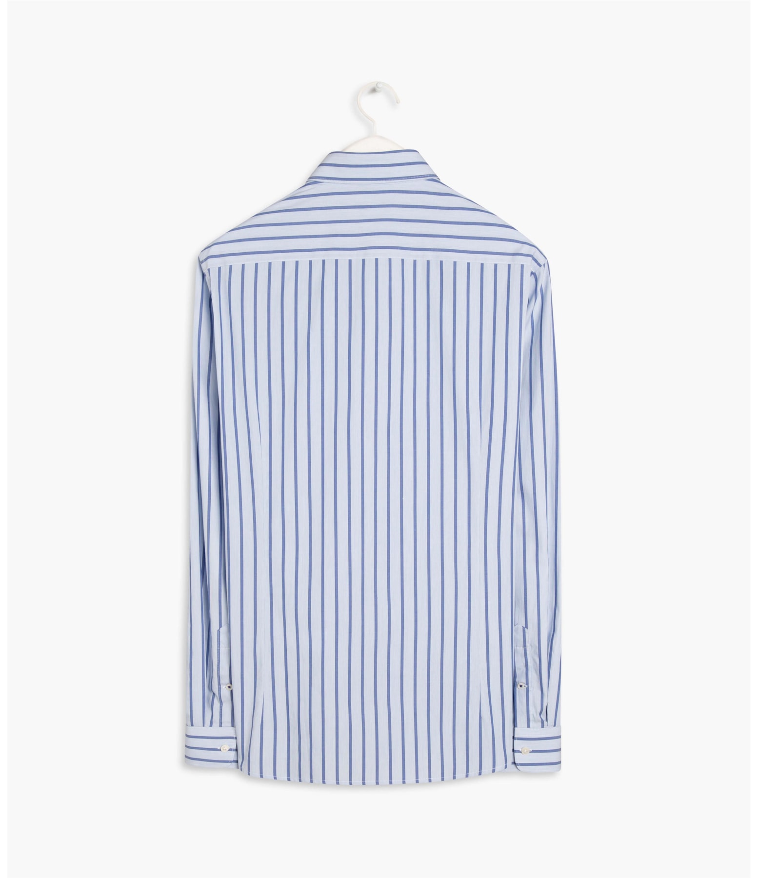 Camisa Traveller Listrada Ml Azul