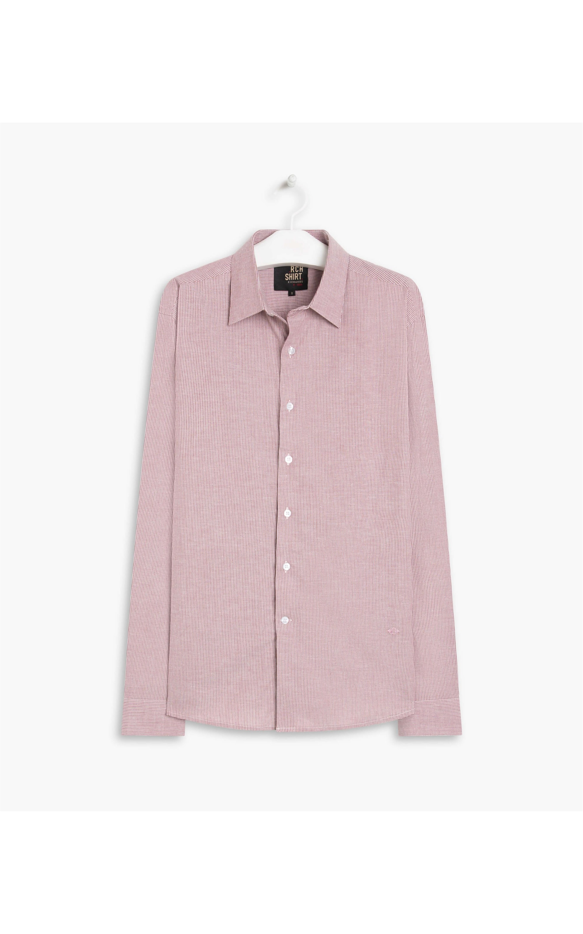 Camisa Traveller Listras Matheus Ml Bordeaux