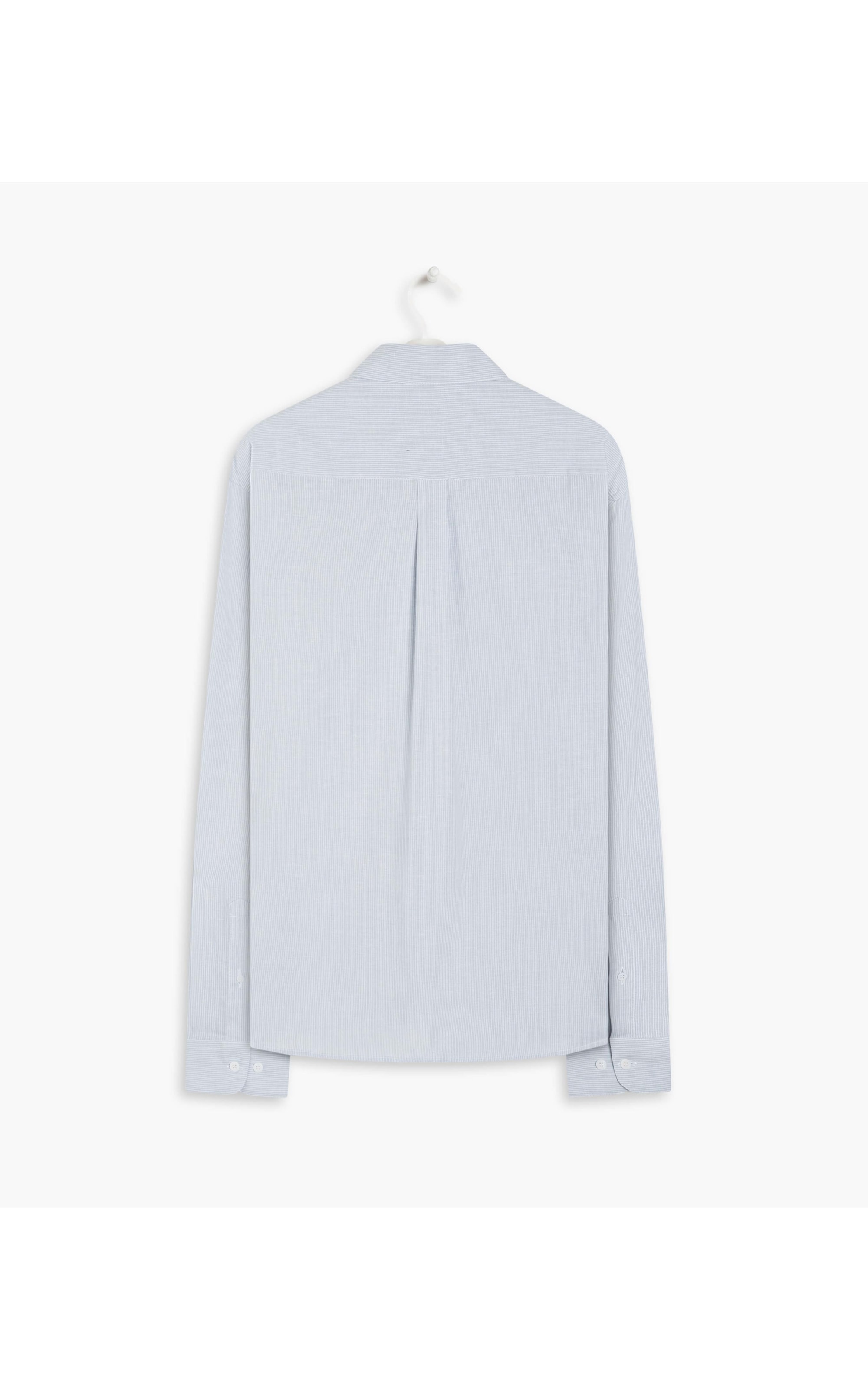 Camisa Traveller Listras Matheus Ml Silver Gray