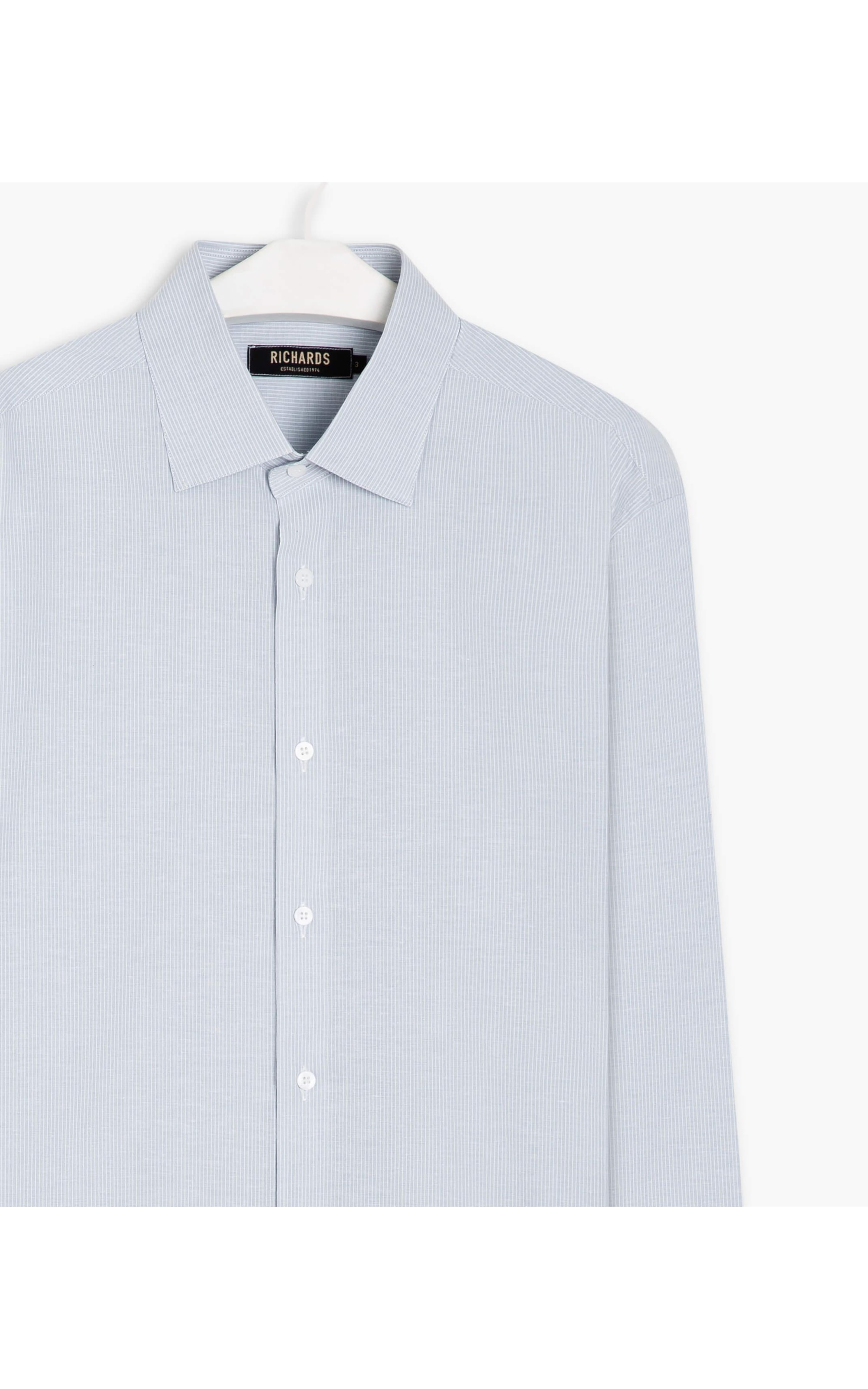 Camisa Traveller Listras Matheus Ml Silver Gray