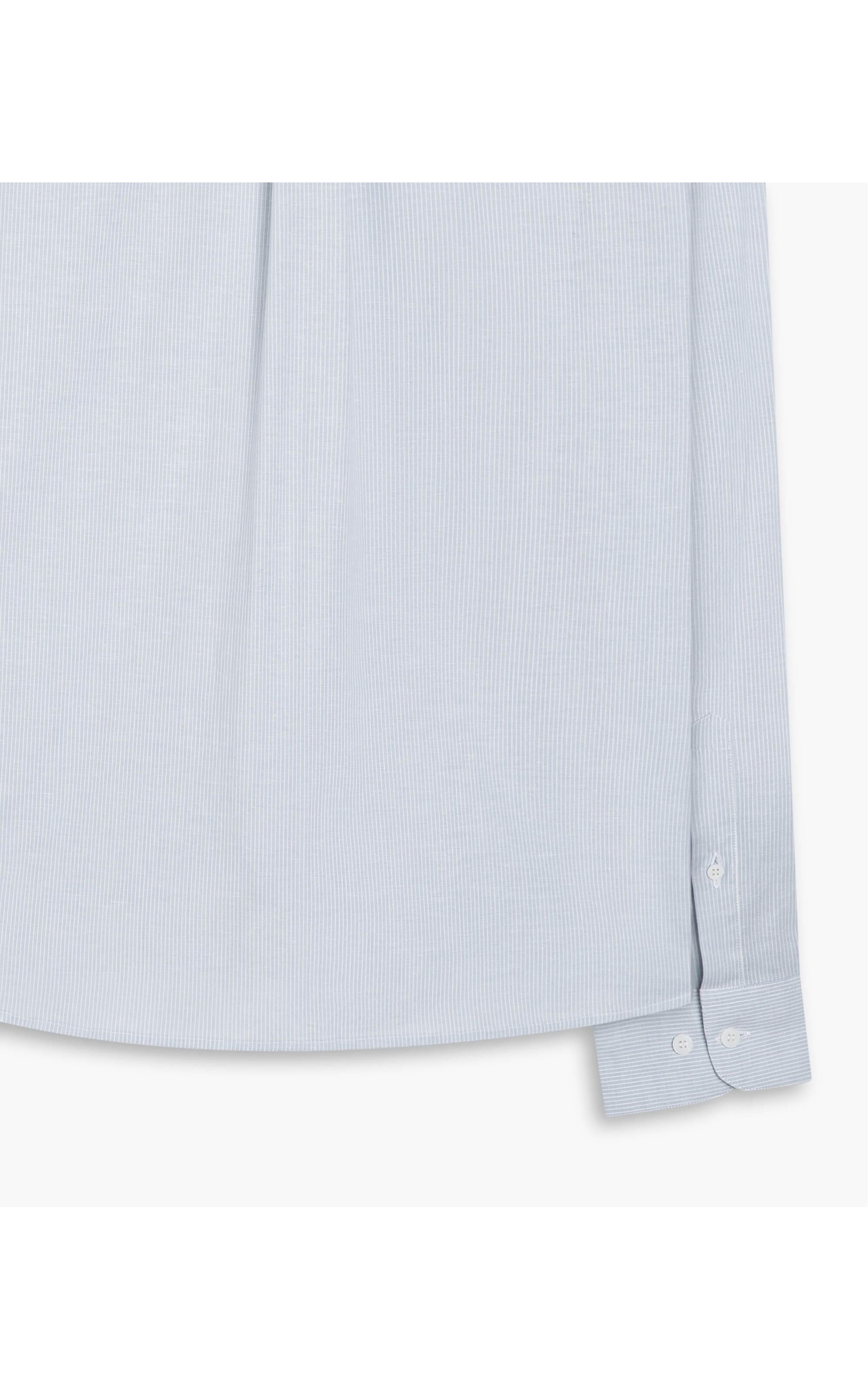 Camisa Traveller Listras Matheus Ml Silver Gray