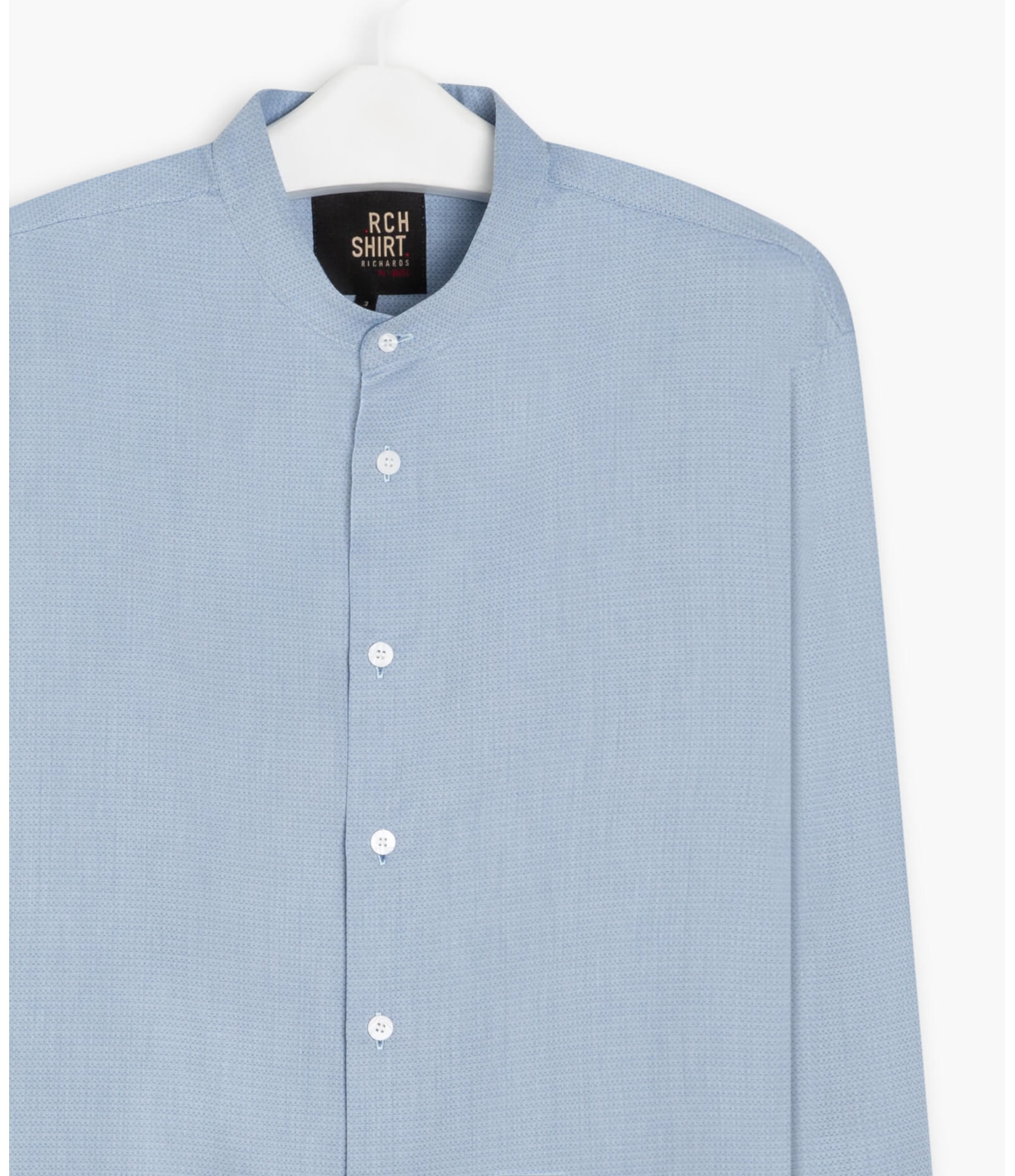 Camisa Traveller Maquinetada Camilo Ml Azul Pervante