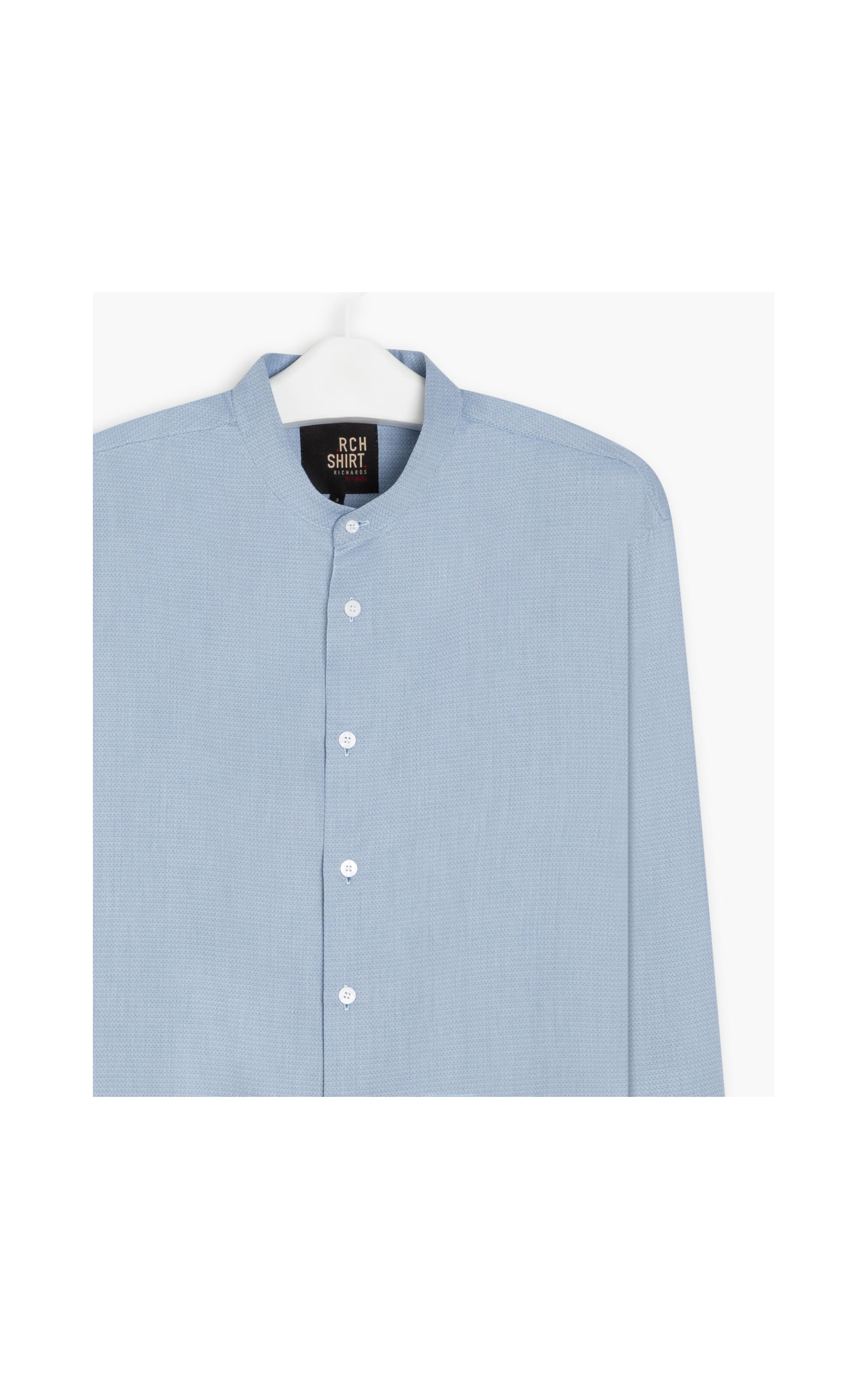Camisa Traveller Maquinetada Camilo Ml Azul Pervante