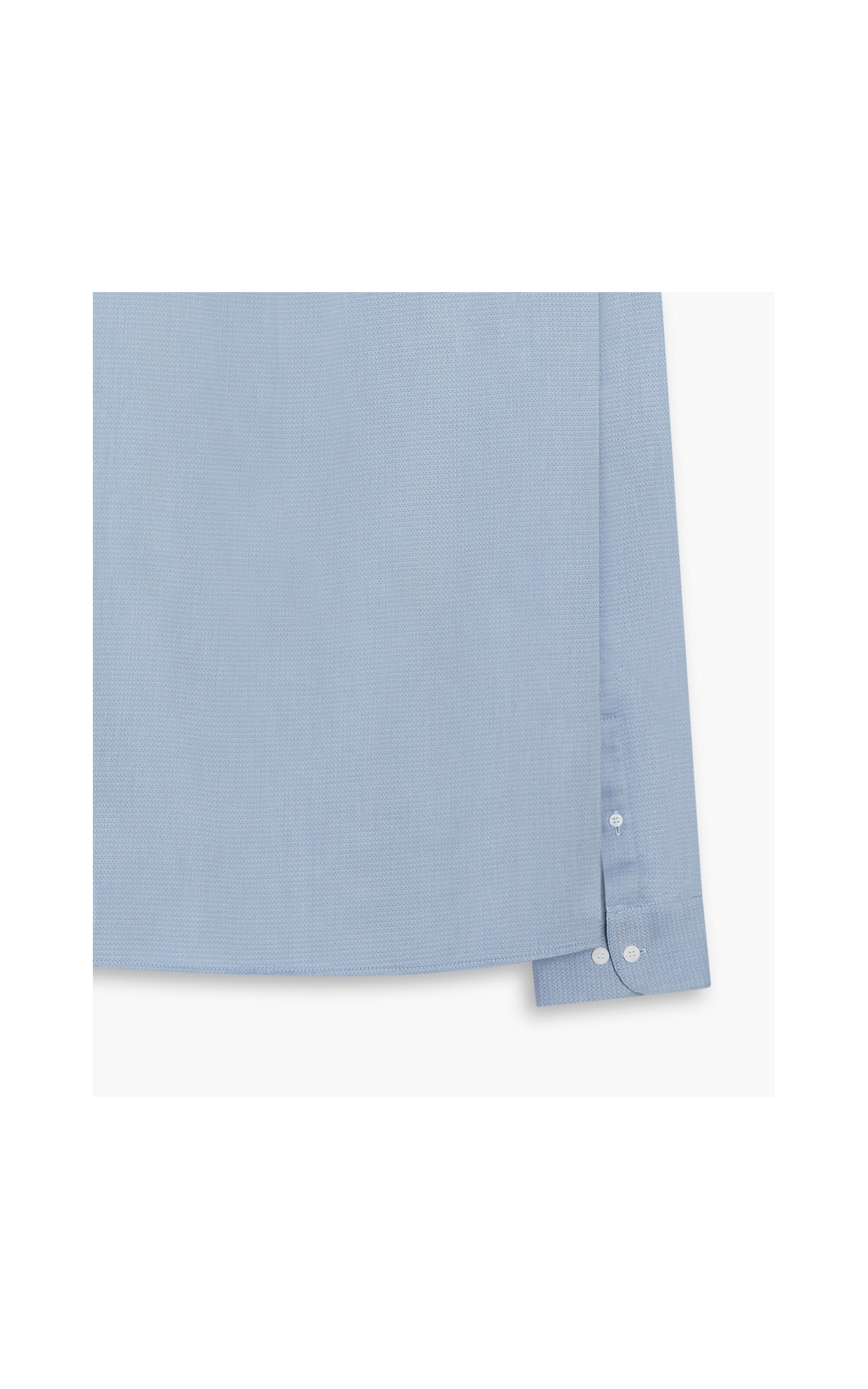 Camisa Traveller Maquinetada Camilo Ml Azul Pervante