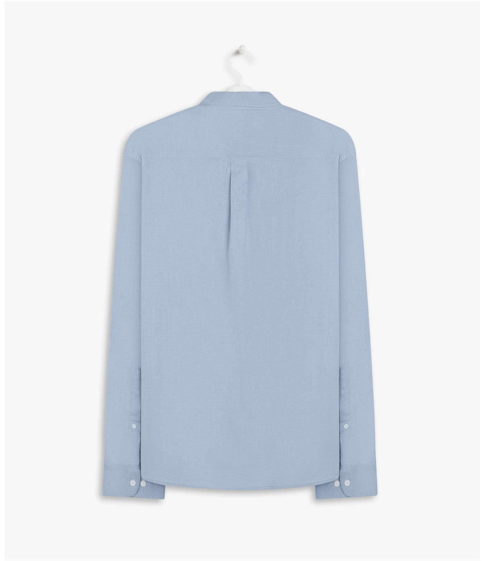 Camisa Traveller Maquinetada Camilo Ml Azul Pervante