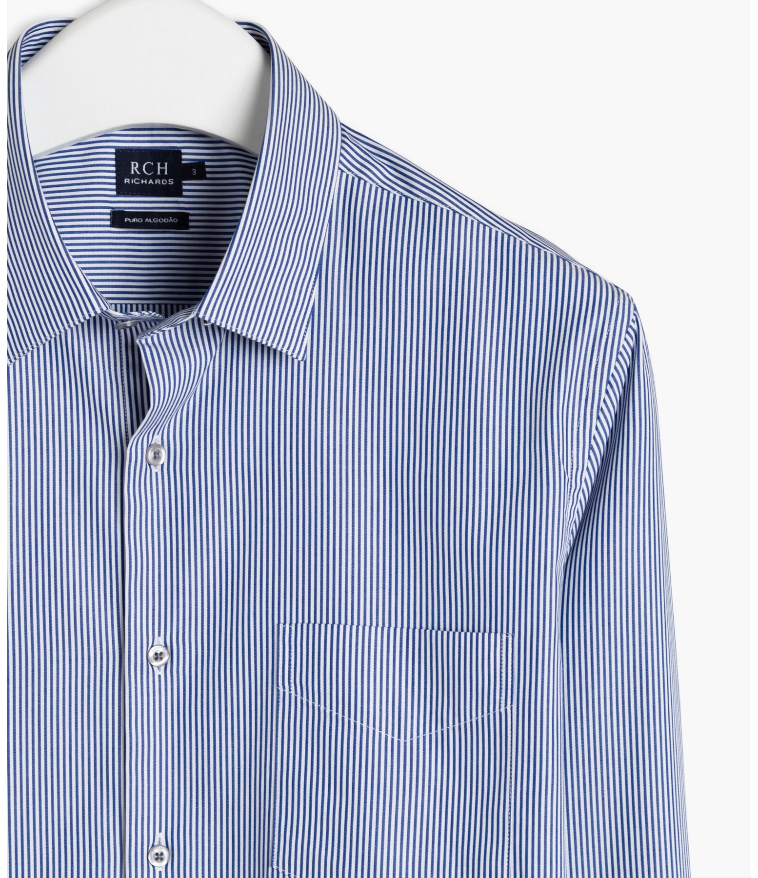 Camisa Traveller Ny Listrada Ml Azul