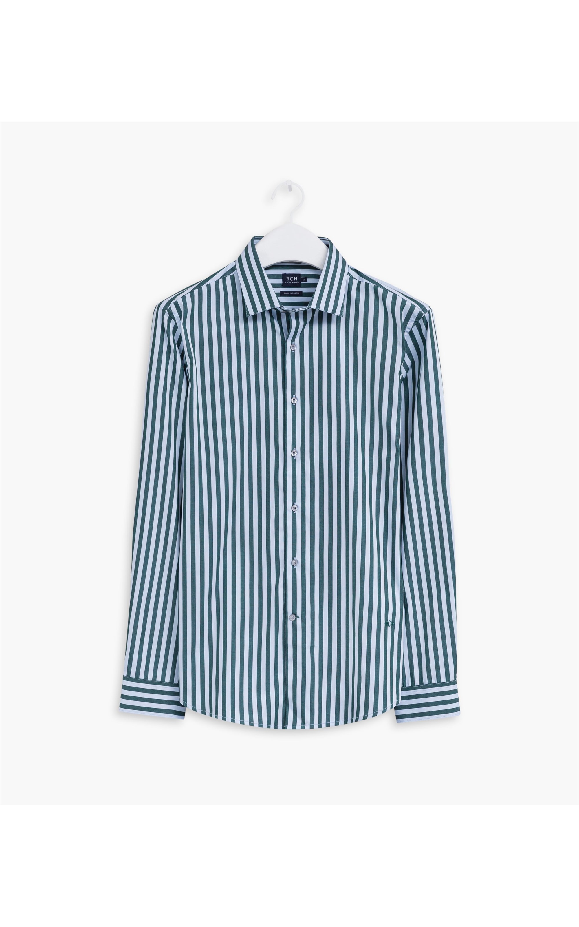 Camisa Traveller Ny Listrada Ml Verde