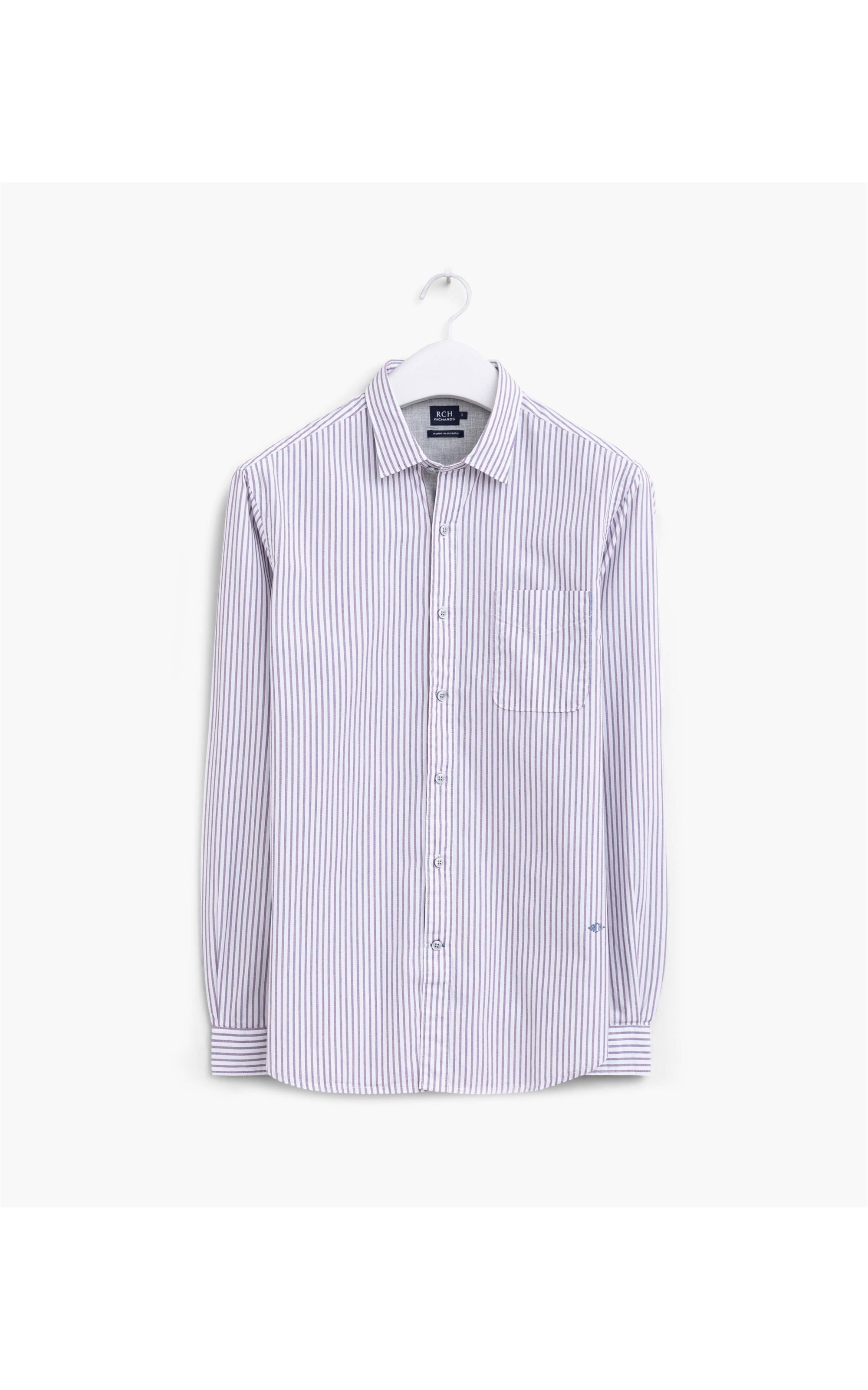 Camisa Traveller Paris Listrada Ml Off White
