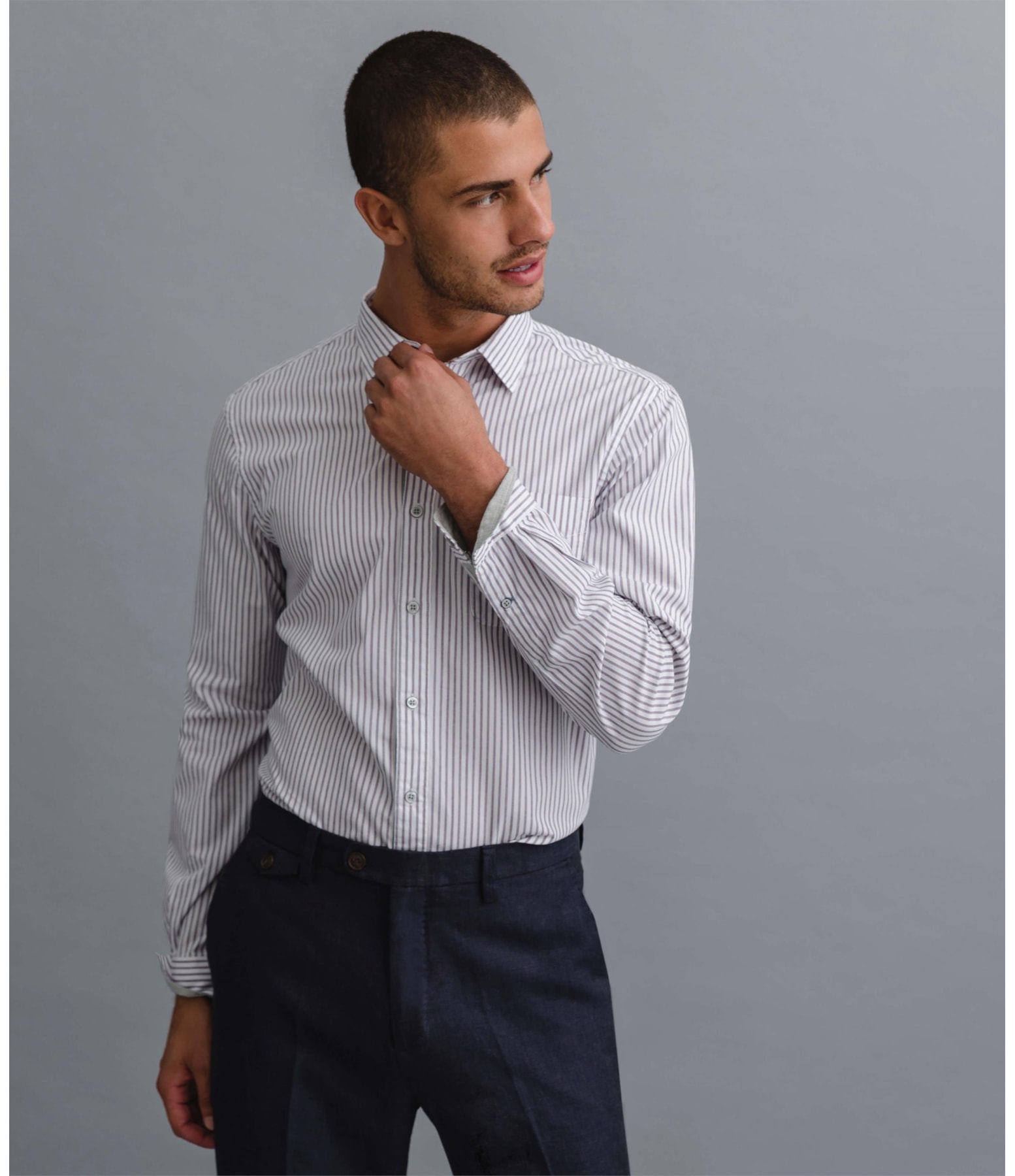 Camisa Traveller Paris Listrada Ml Off White