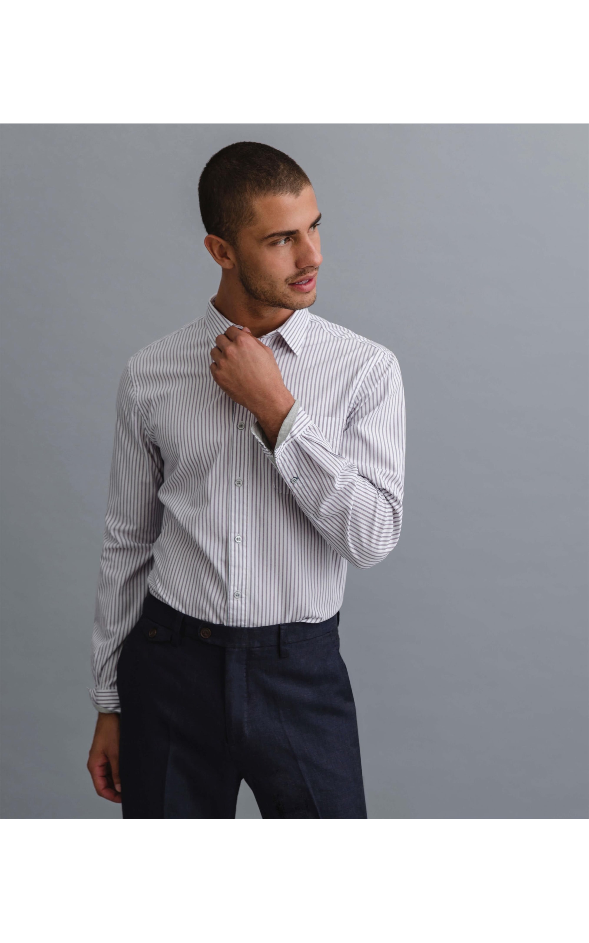 Camisa Traveller Paris Listrada Ml Off White