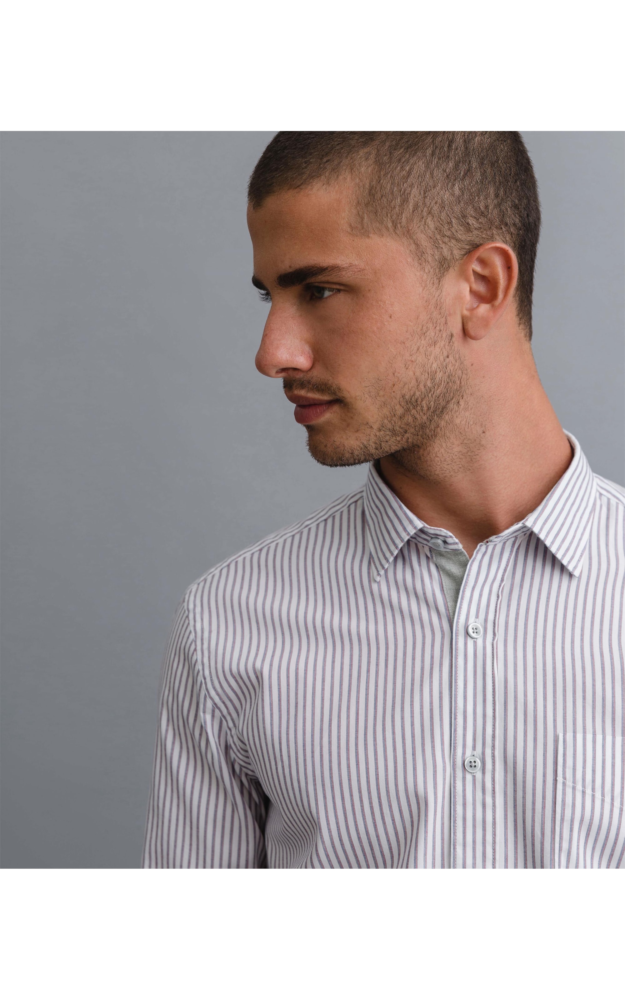 Camisa Traveller Paris Listrada Ml Off White