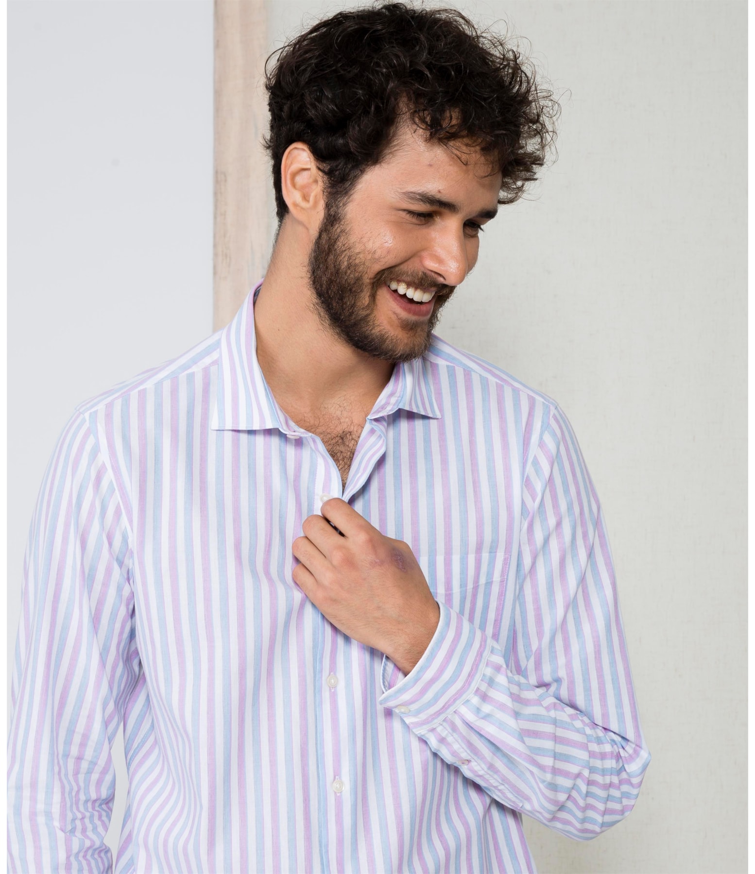Camisa Traveller Paris Ml Rosa