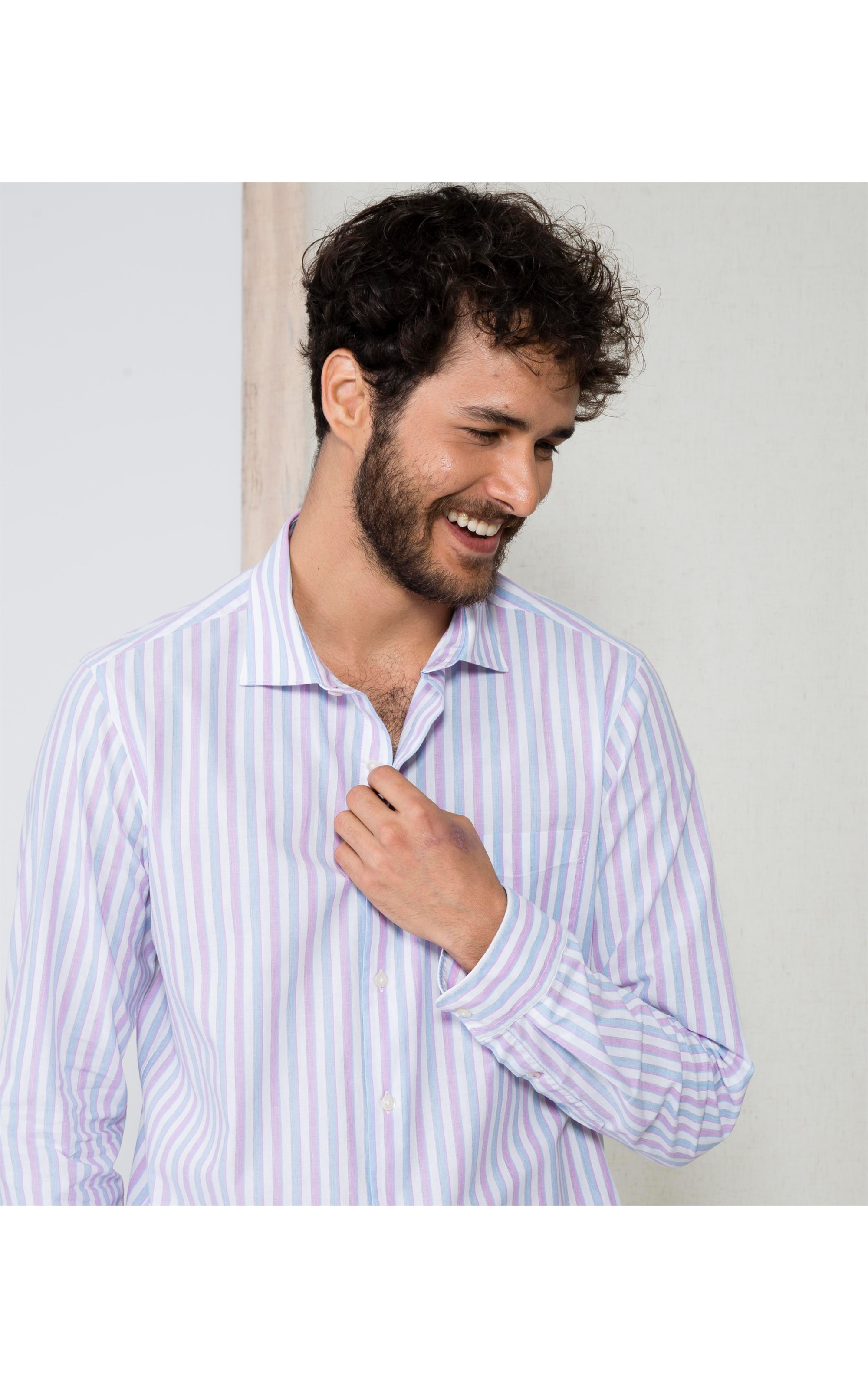 Camisa Traveller Paris Ml Rosa