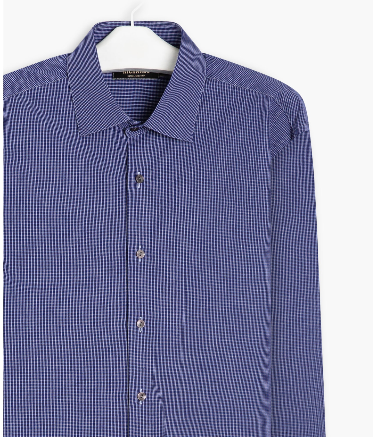 Camisa Traveller Pietro Ml Azul Pervante