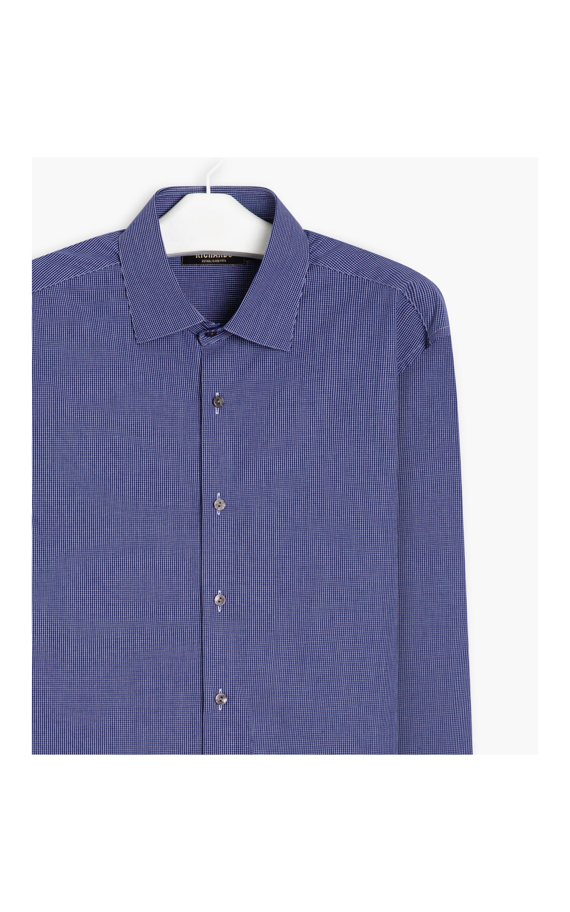 Camisa Traveller Pietro Ml Azul Pervante