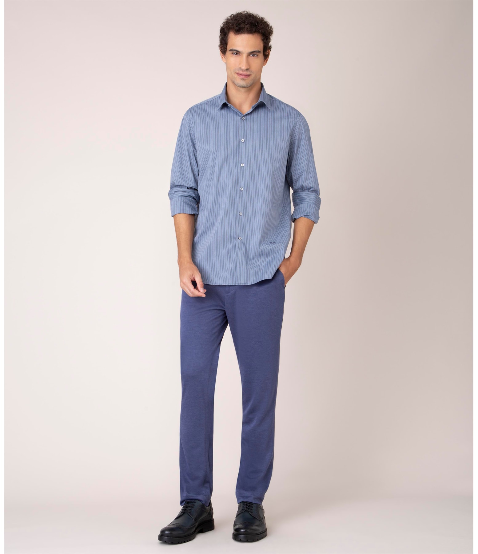 Camisa Traveller Tec Ml Cinza Escuro