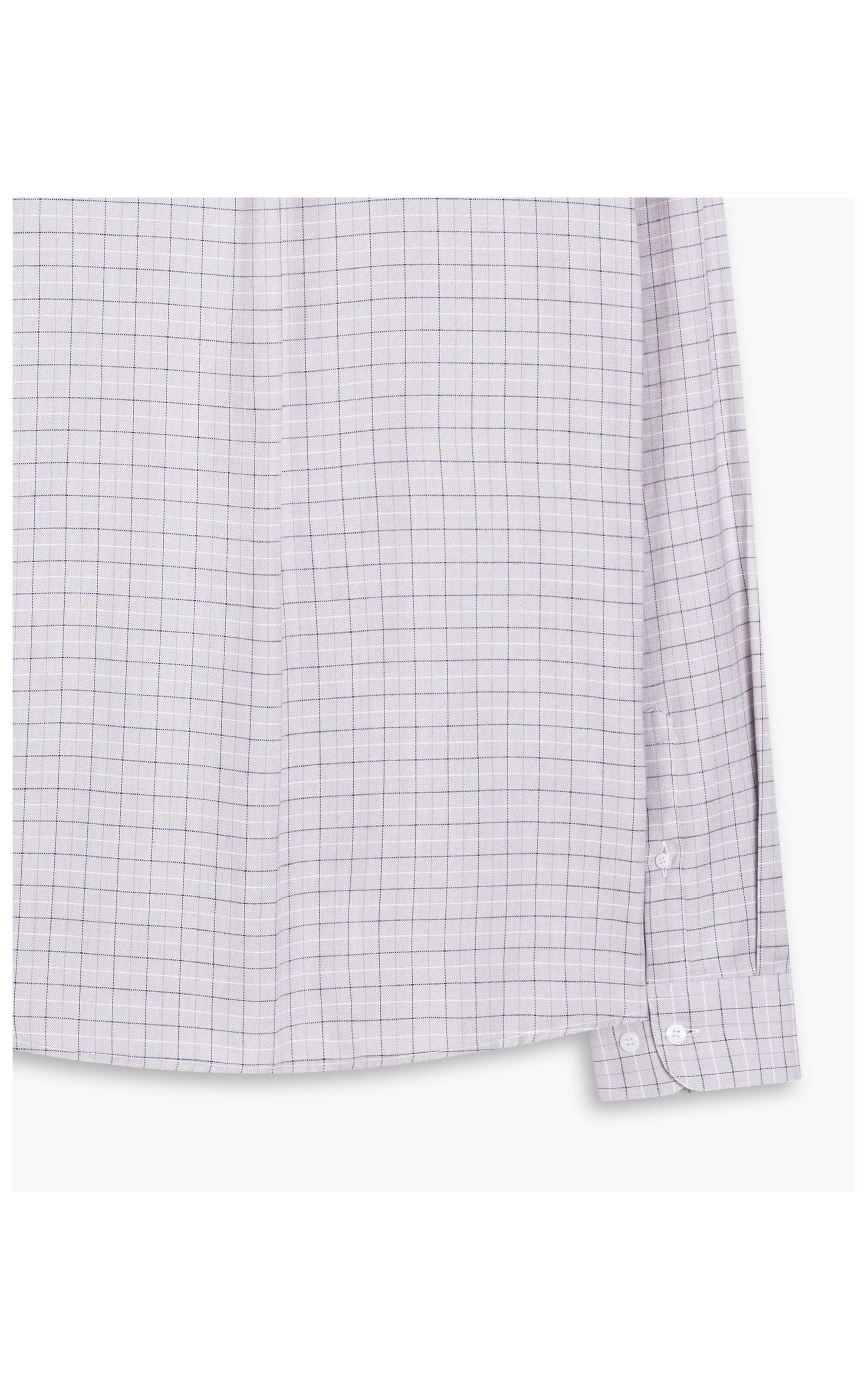 Camisa Traveller Xadrez Samu Cinza Claro