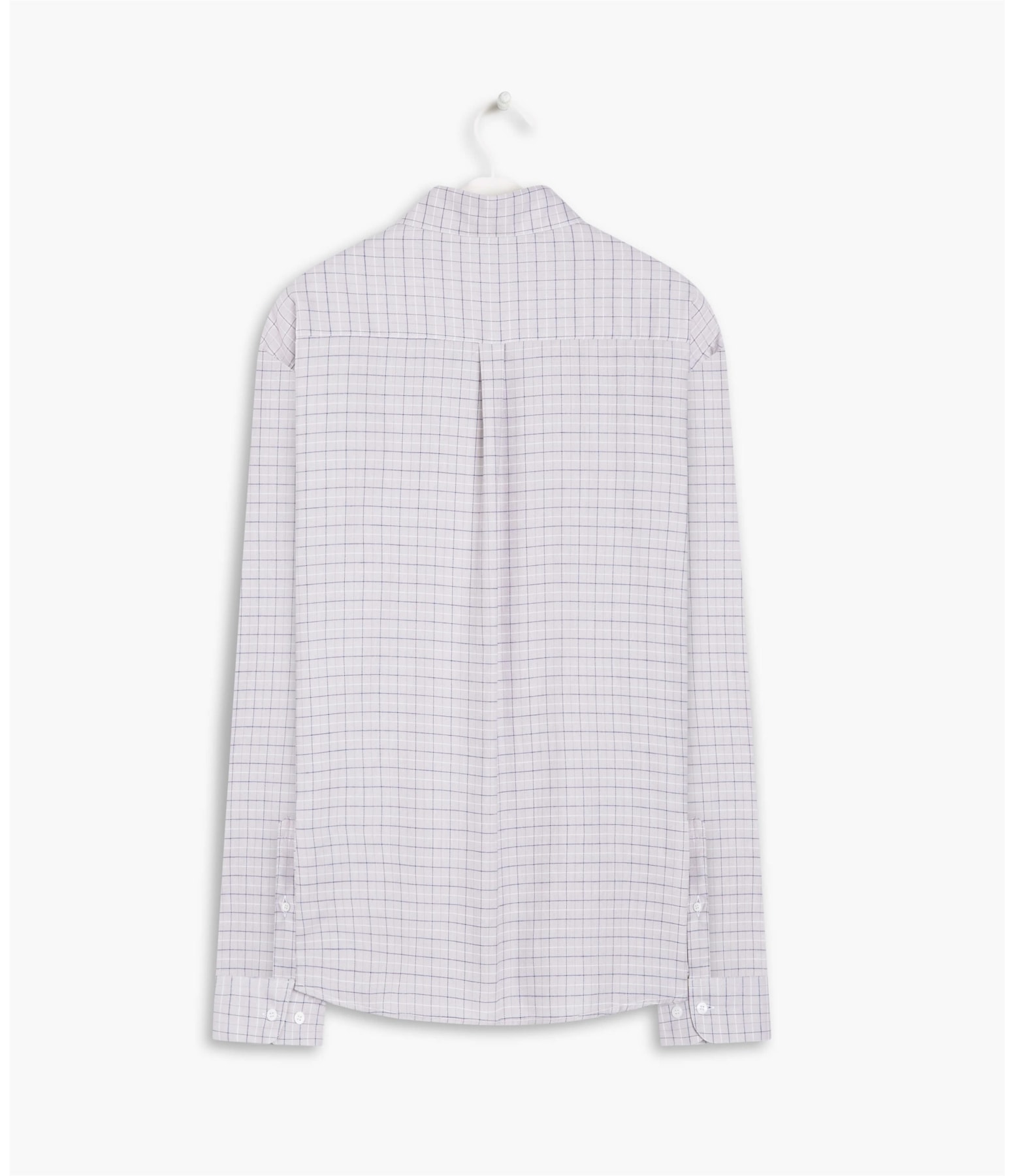 Camisa Traveller Xadrez Samu Cinza Claro