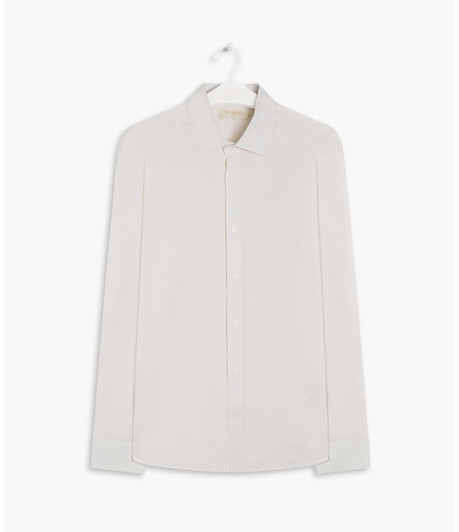 Camisa Traveller Xadrez Tulio Ml Off White