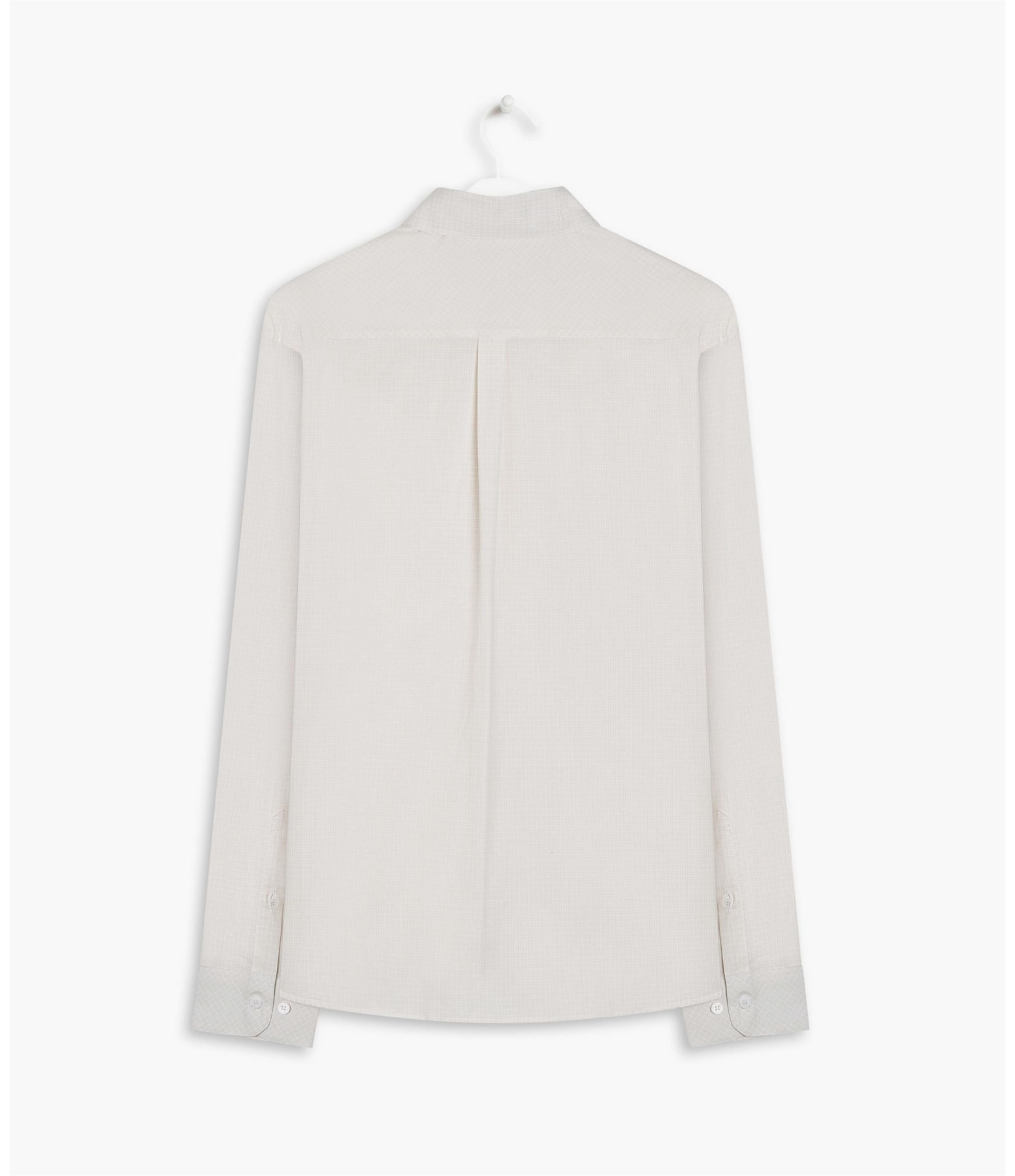 Camisa Traveller Xadrez Tulio Ml Off White