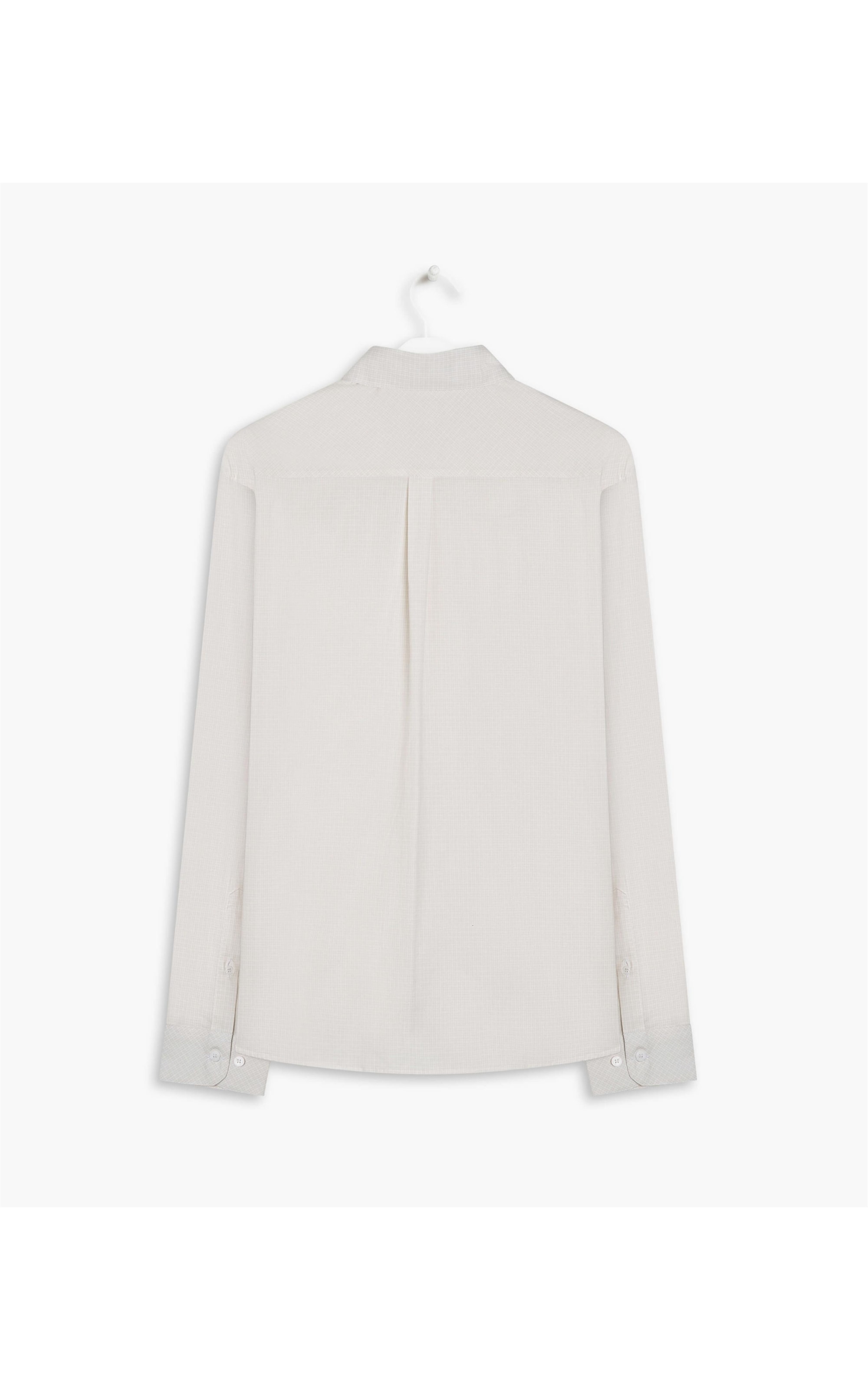 Camisa Traveller Xadrez Tulio Ml Off White