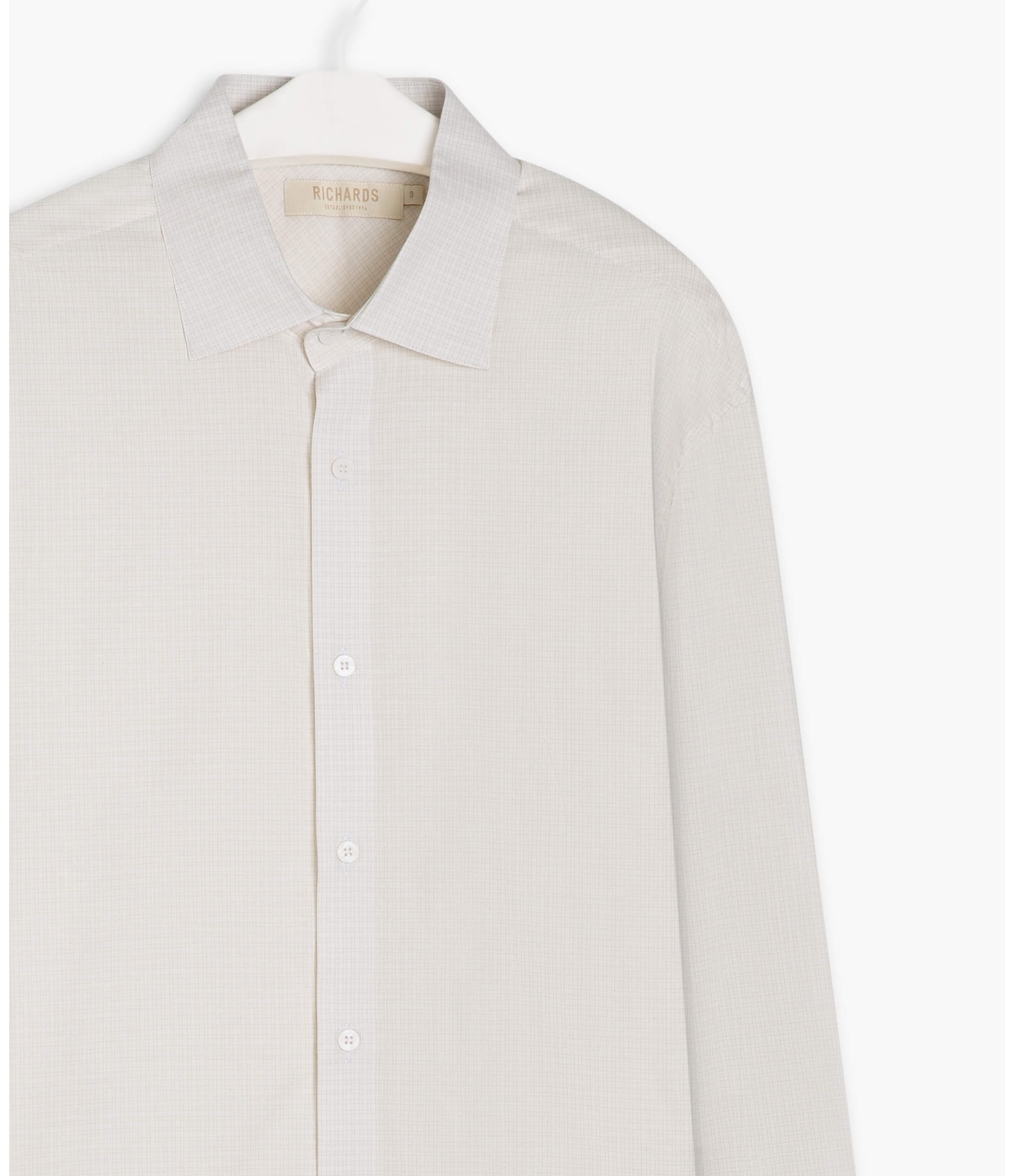 Camisa Traveller Xadrez Tulio Ml Off White