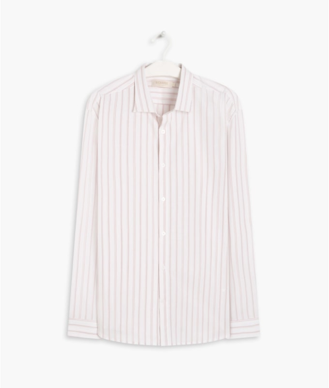 Camisa Tricoline Alinhoert Ml Rosê