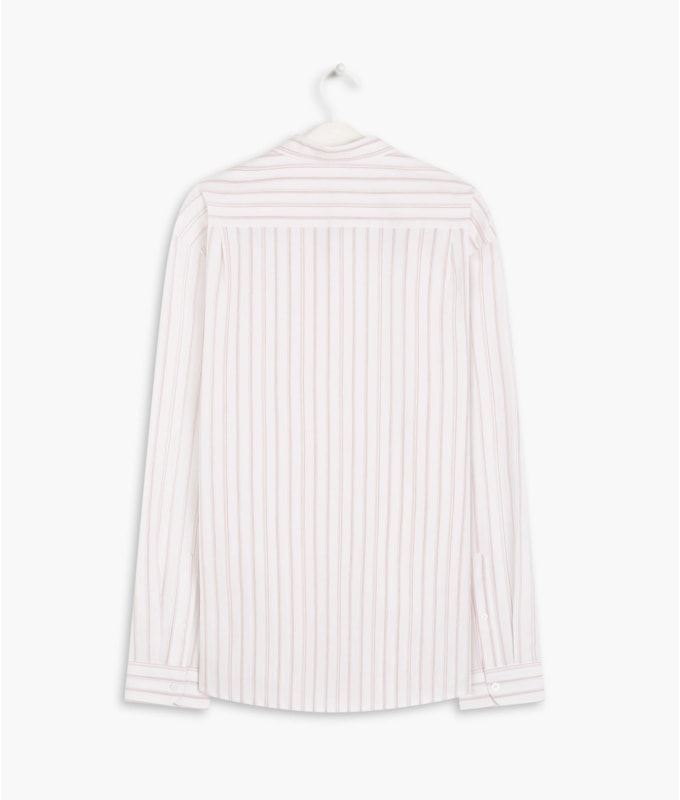 Camisa Tricoline Alinhoert Ml Rosê