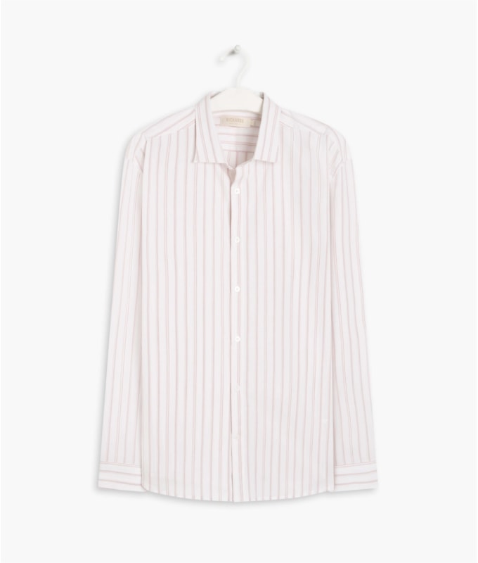 Camisa Tricoline Alinhoert Ml Rosê
