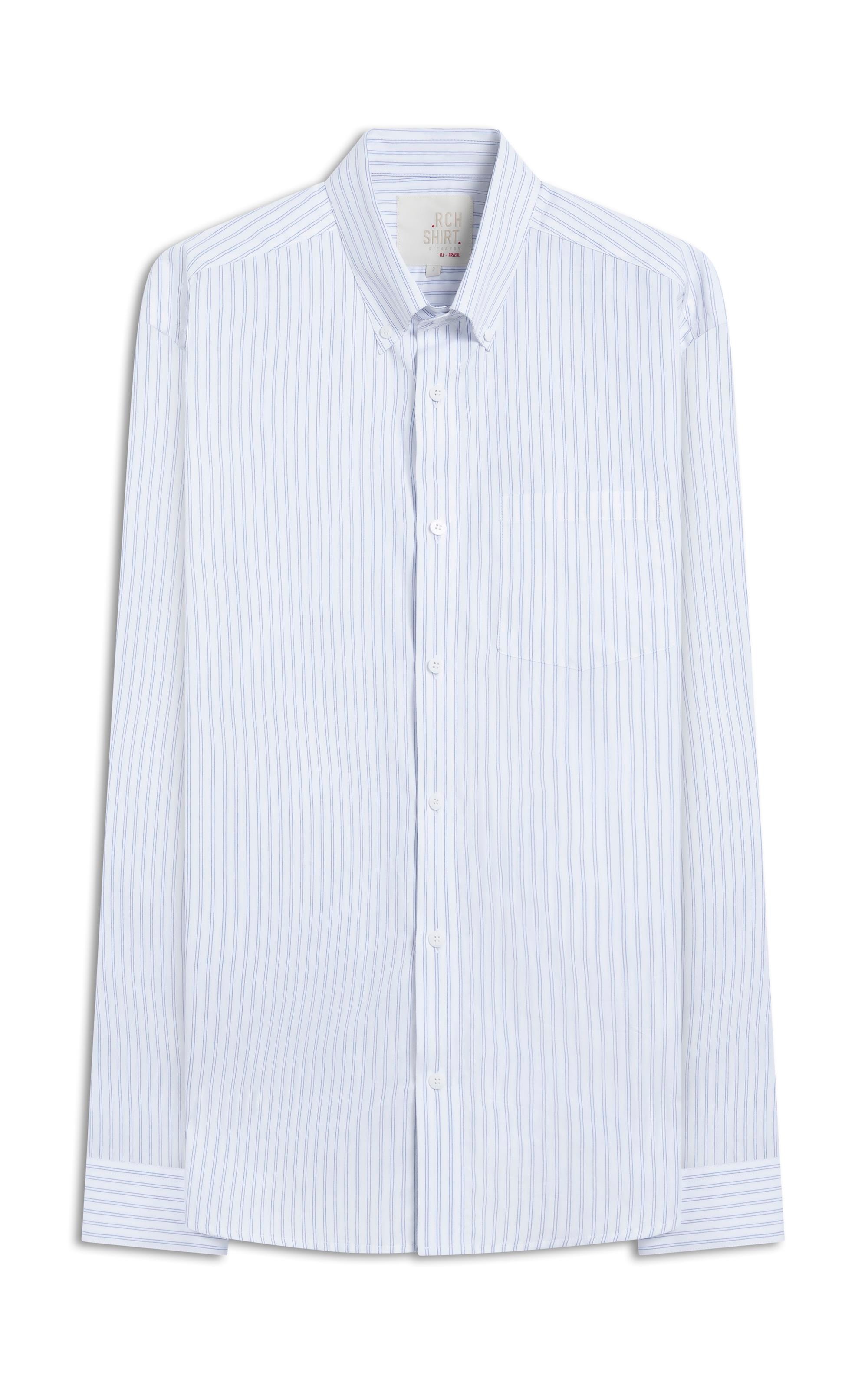 Camisa Tricoline Andrey Ml Branco