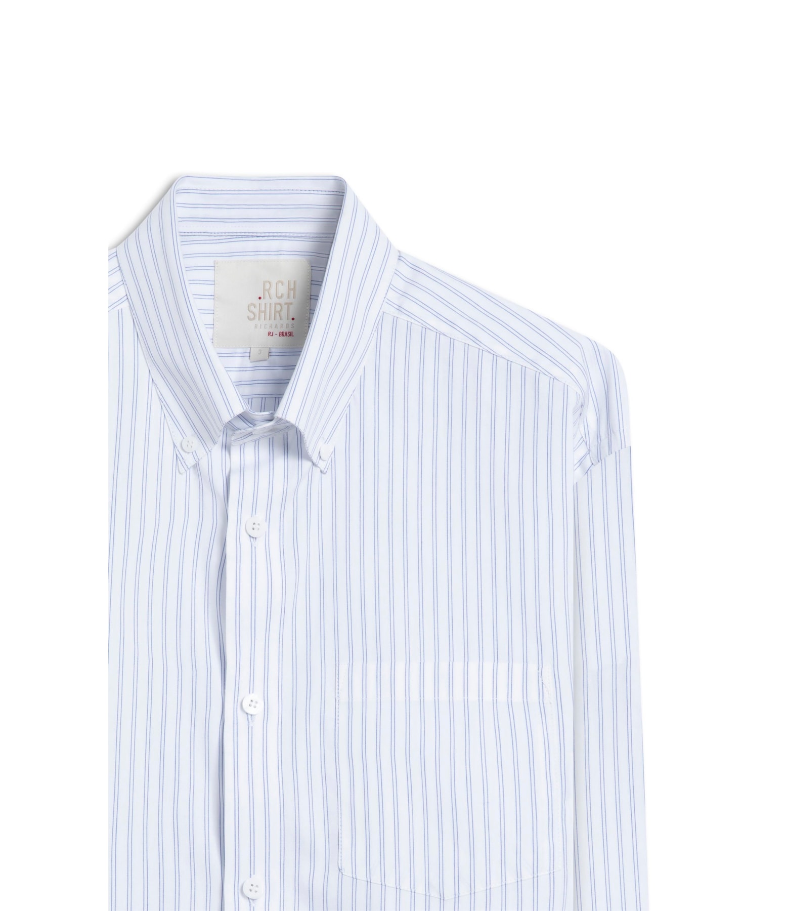 Camisa Tricoline Andrey Ml Branco