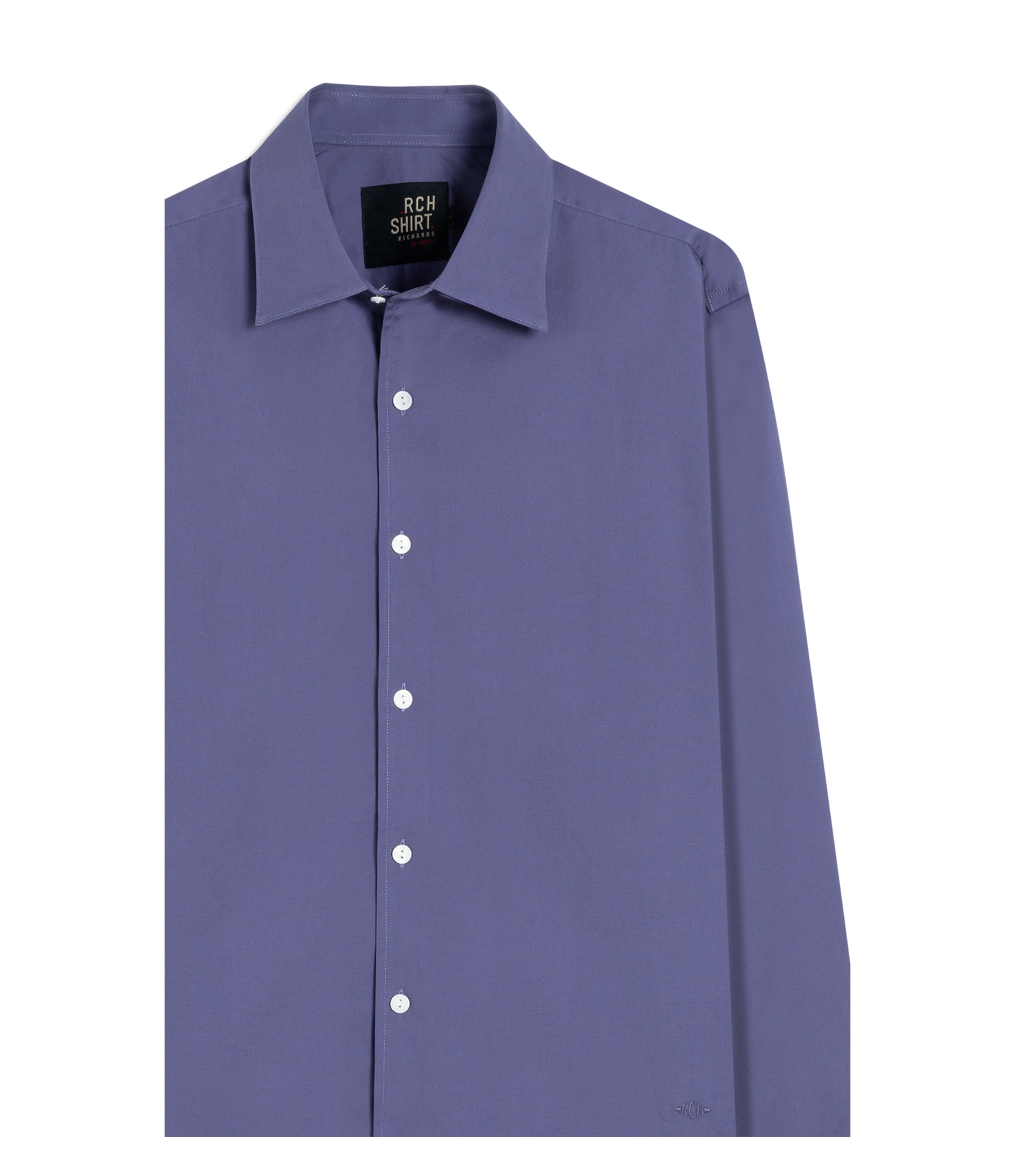 Camisa Tricoline Azul Celeste