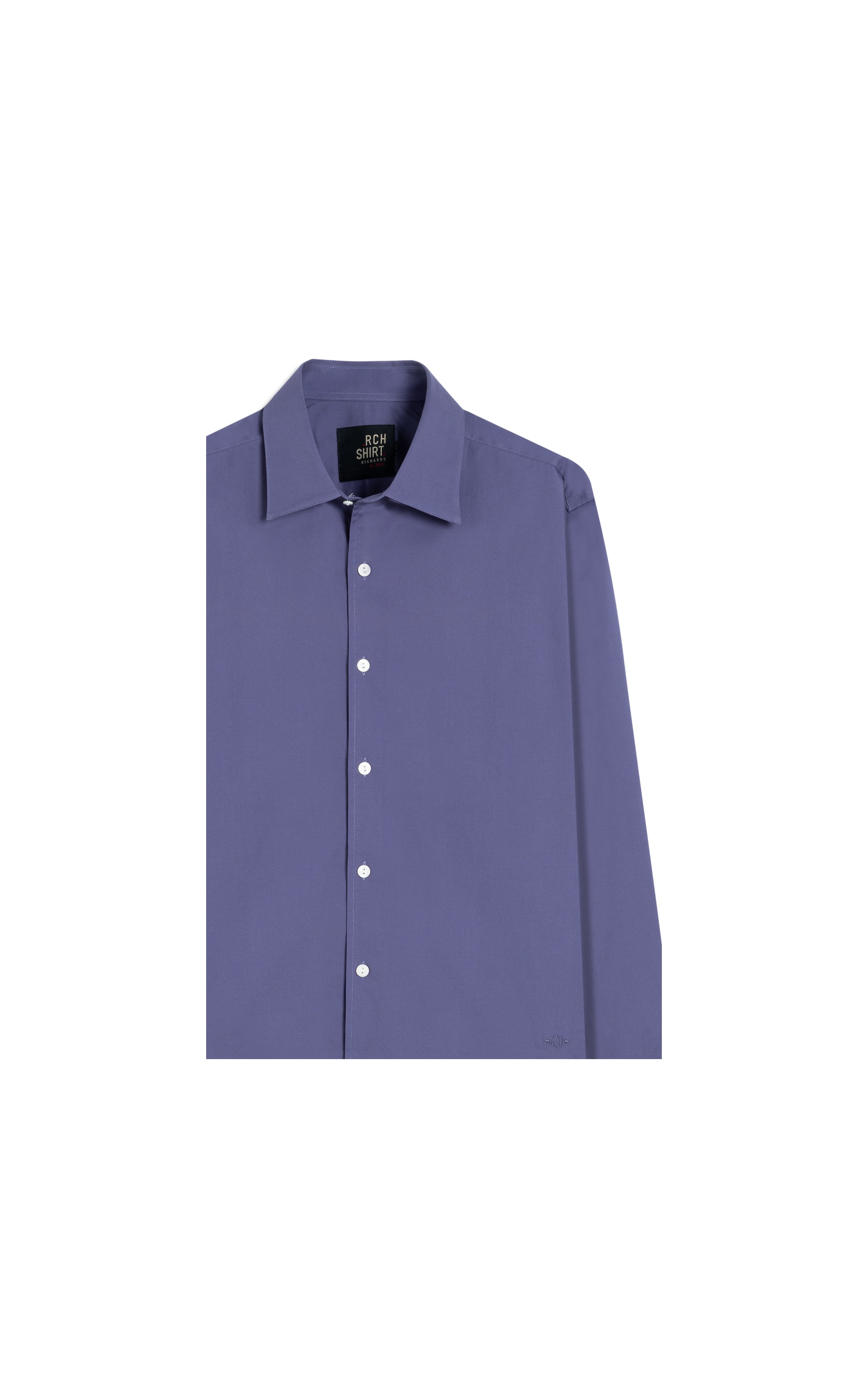 Camisa Tricoline Azul Celeste