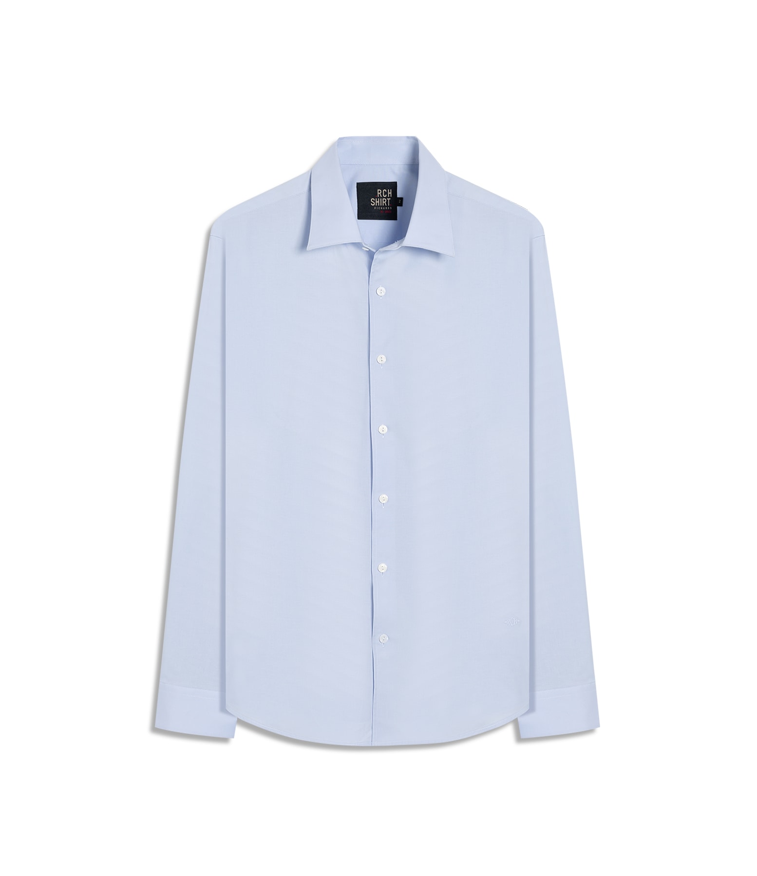 Camisa Tricoline Azul Claro