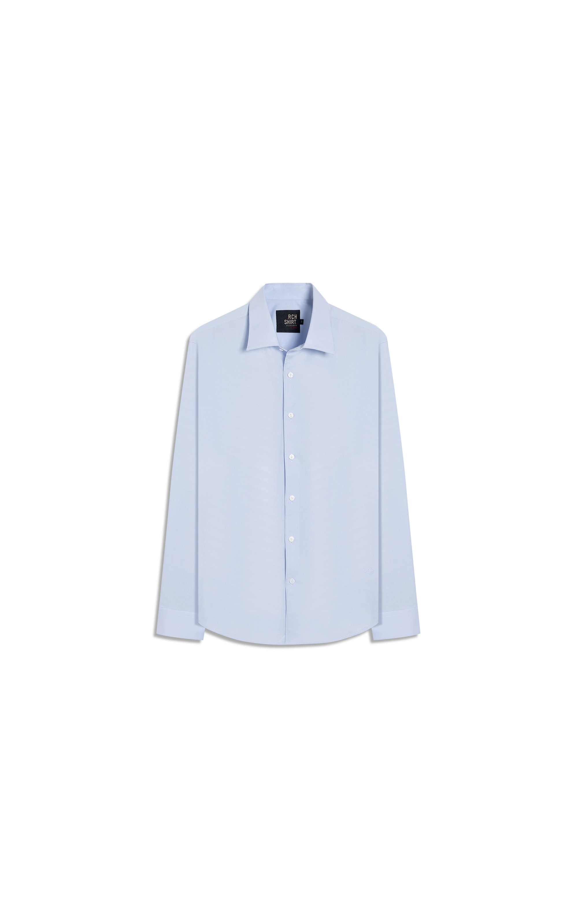 Camisa Tricoline Azul Claro