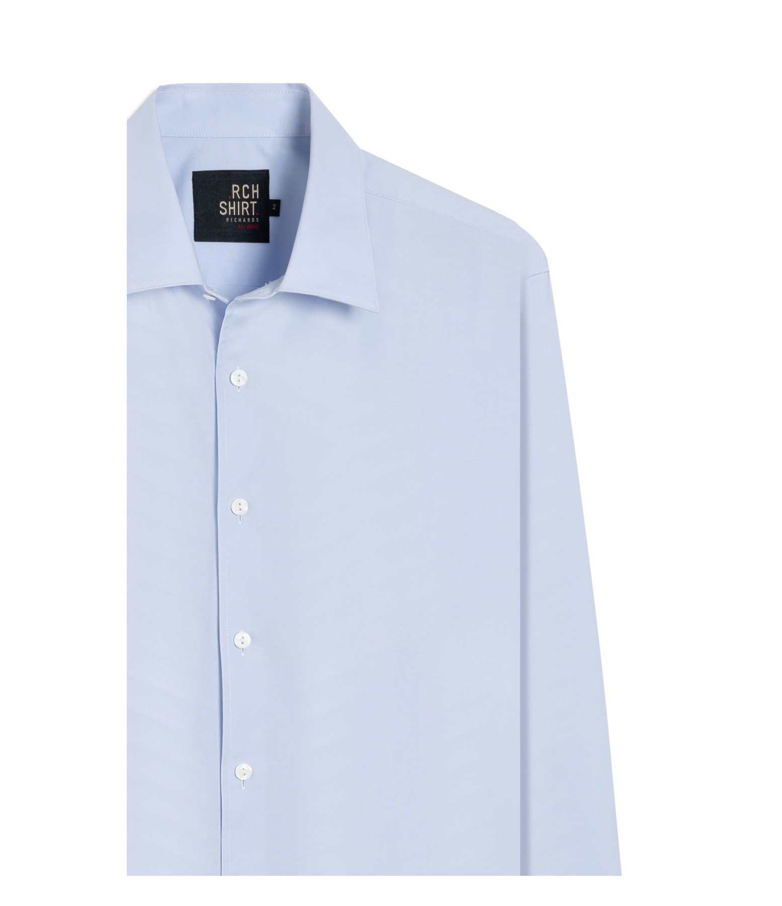 Camisa Tricoline Azul Claro