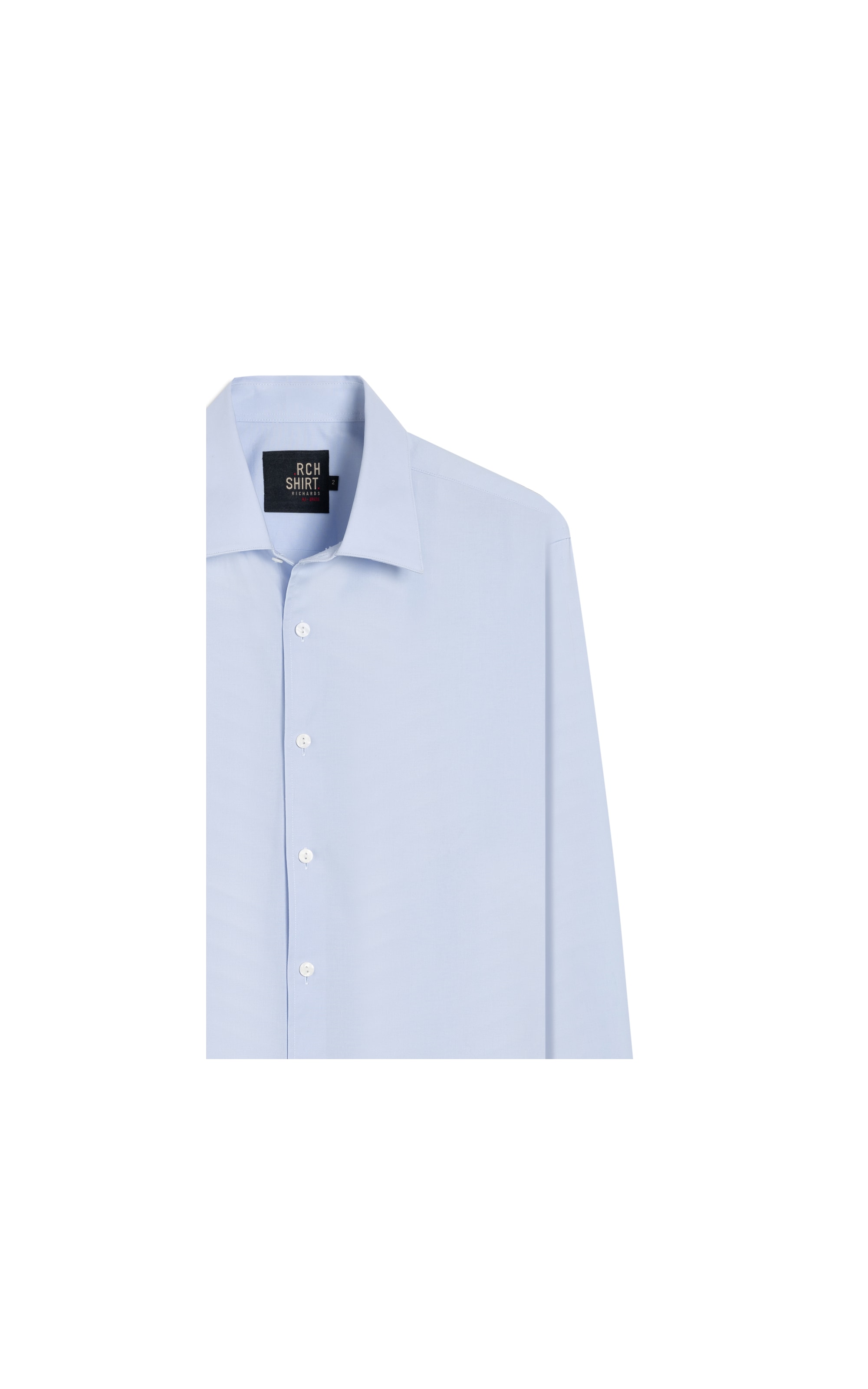 Camisa Tricoline Azul Claro
