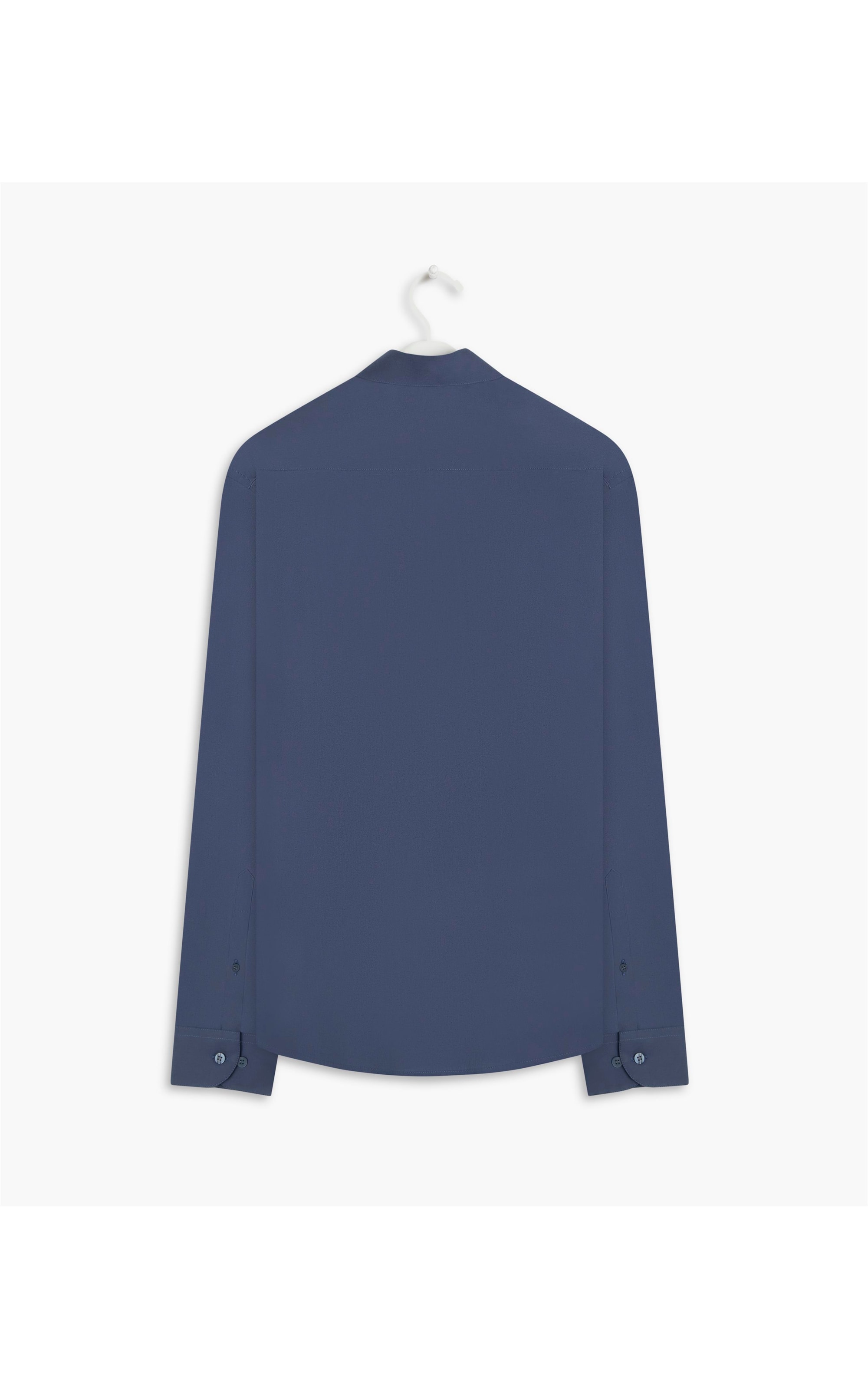 Camisa Tricoline Azul Jeans